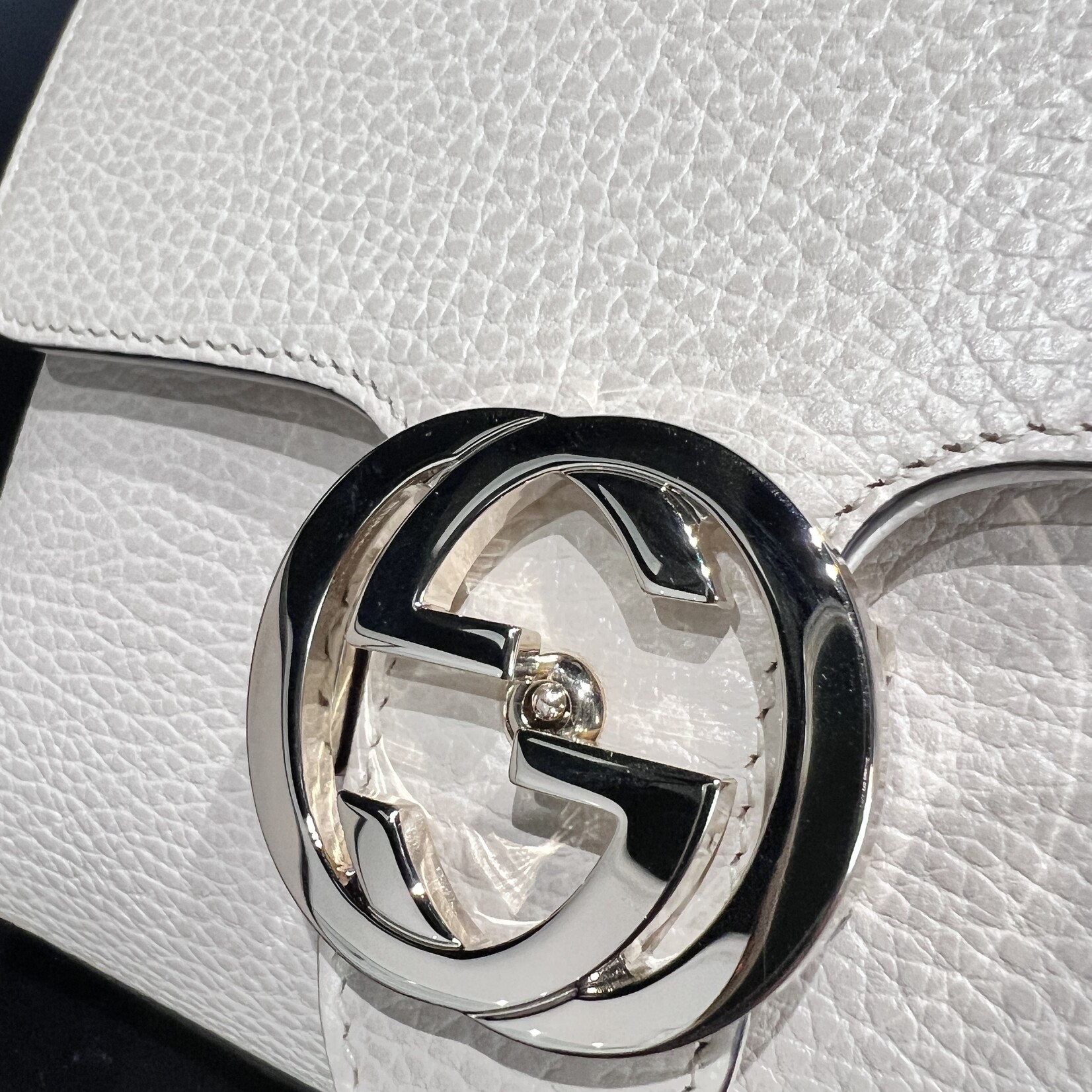 Gucci Gucci Small White Dollar Bag
