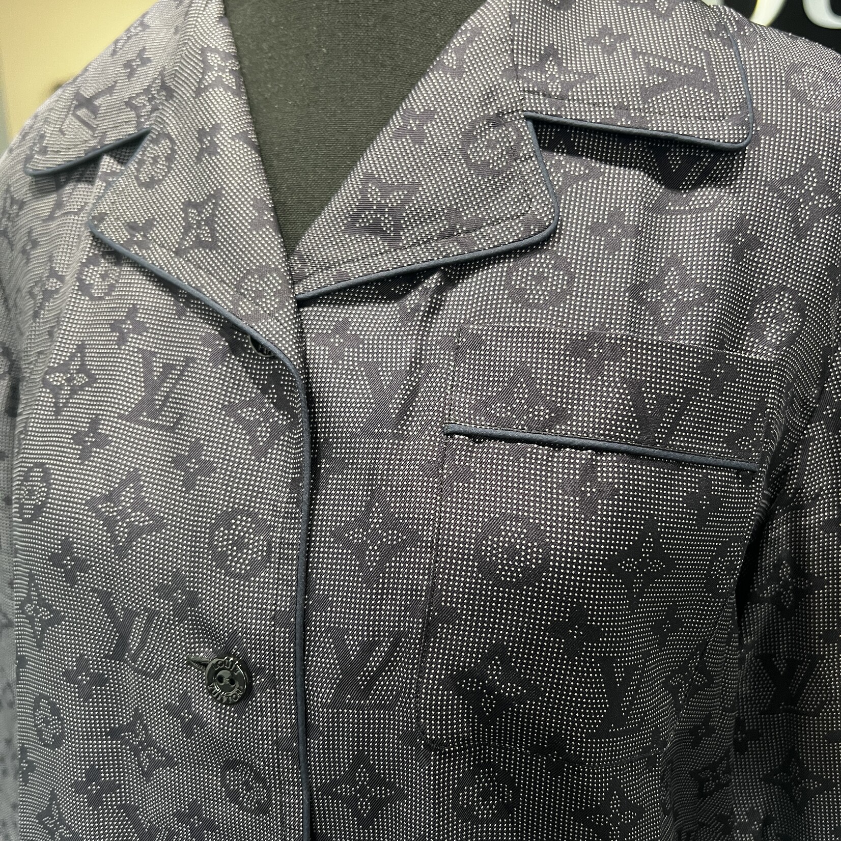 Louis Vuitton Louis Vuitton Inverted Mahina Pajama Shirt