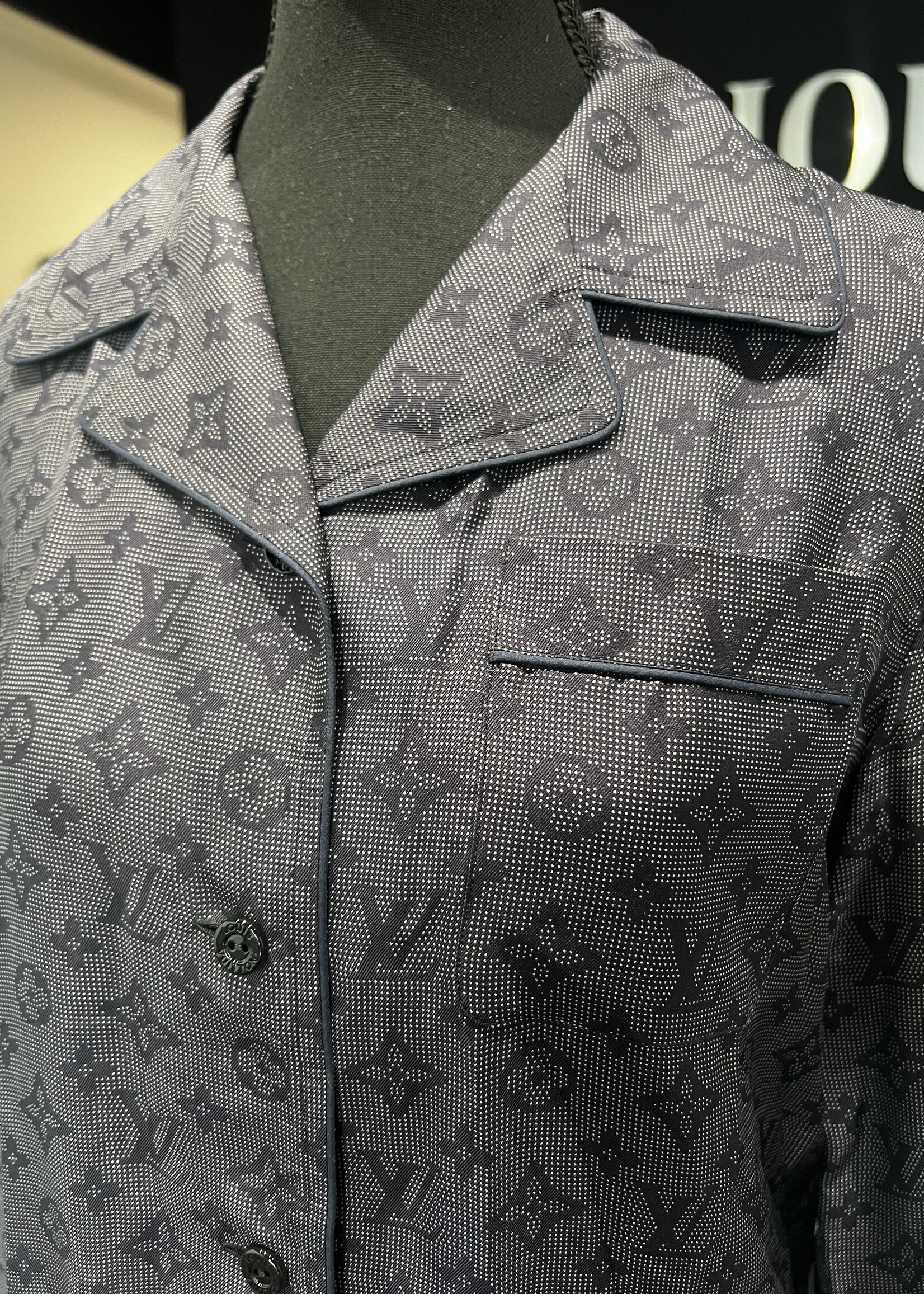 Louis Vuitton SOLD - Louis Vuitton Inverted Mahina Pajama Shirt