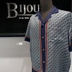 Gucci Gucci Geometric Square Silk Shirt