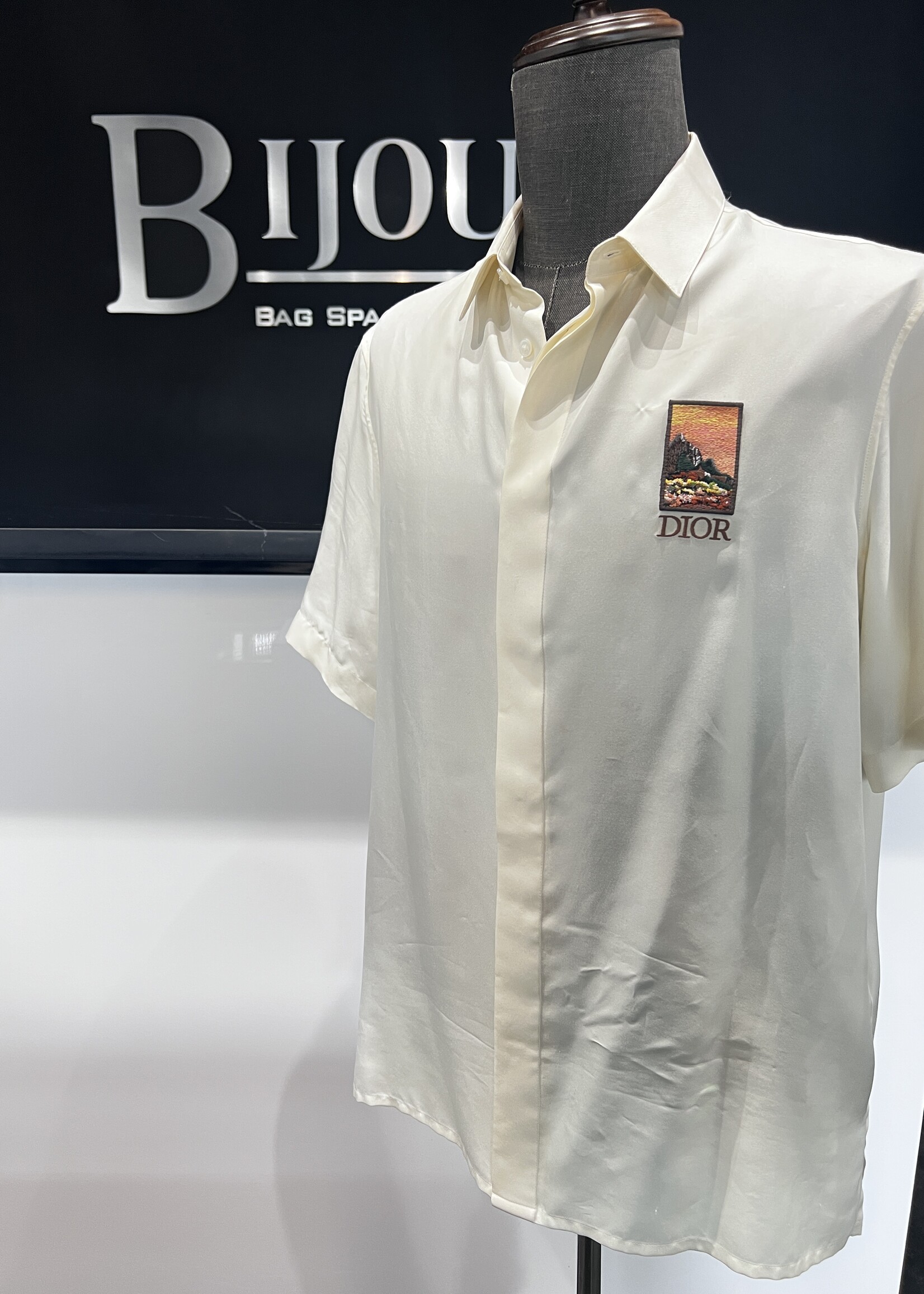 Christian Dior Christian Dior Mount Zion Silk Shirt