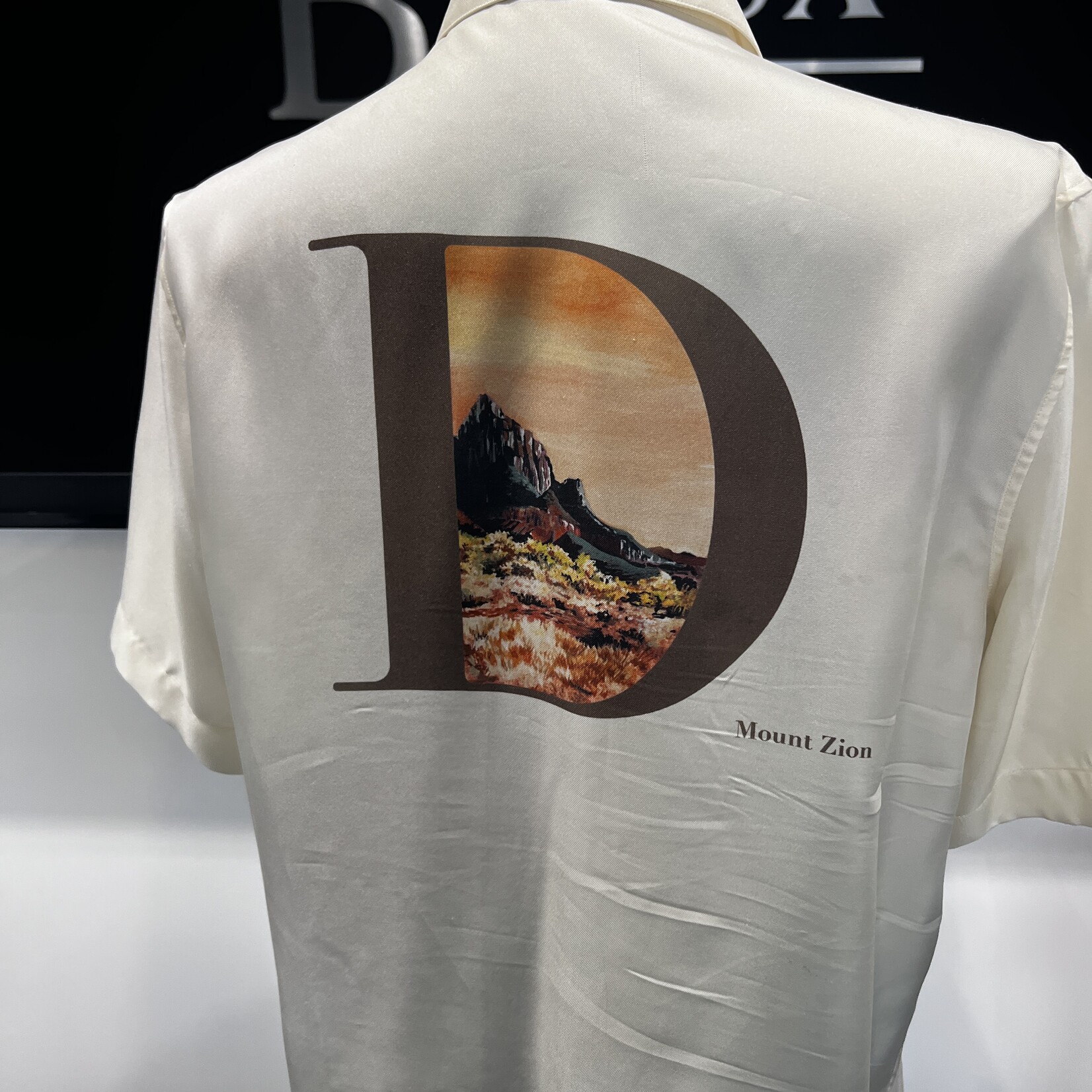 Christian Dior Christian Dior Mount Zion Silk Shirt