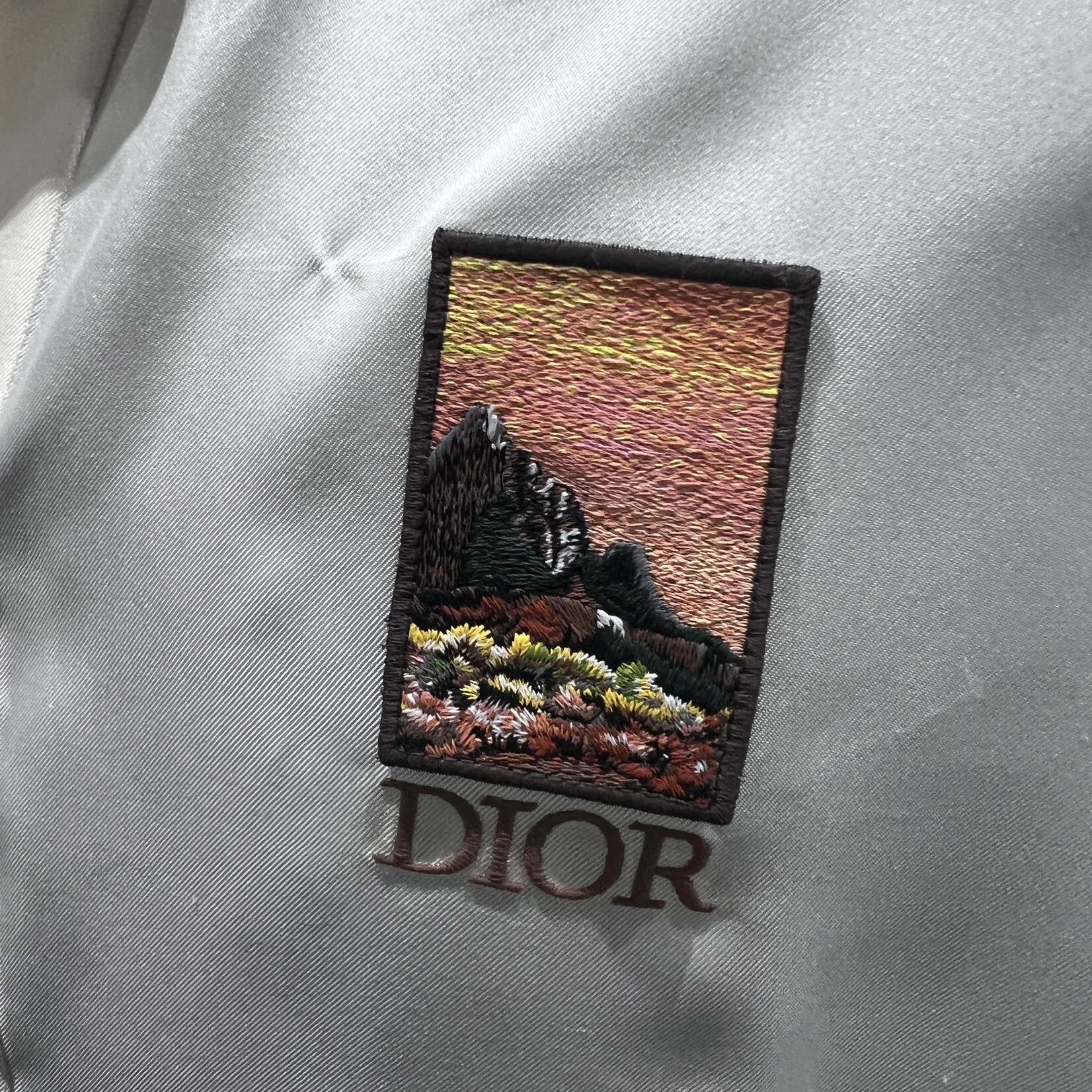 Christian Dior Christian Dior Mount Zion Silk Shirt