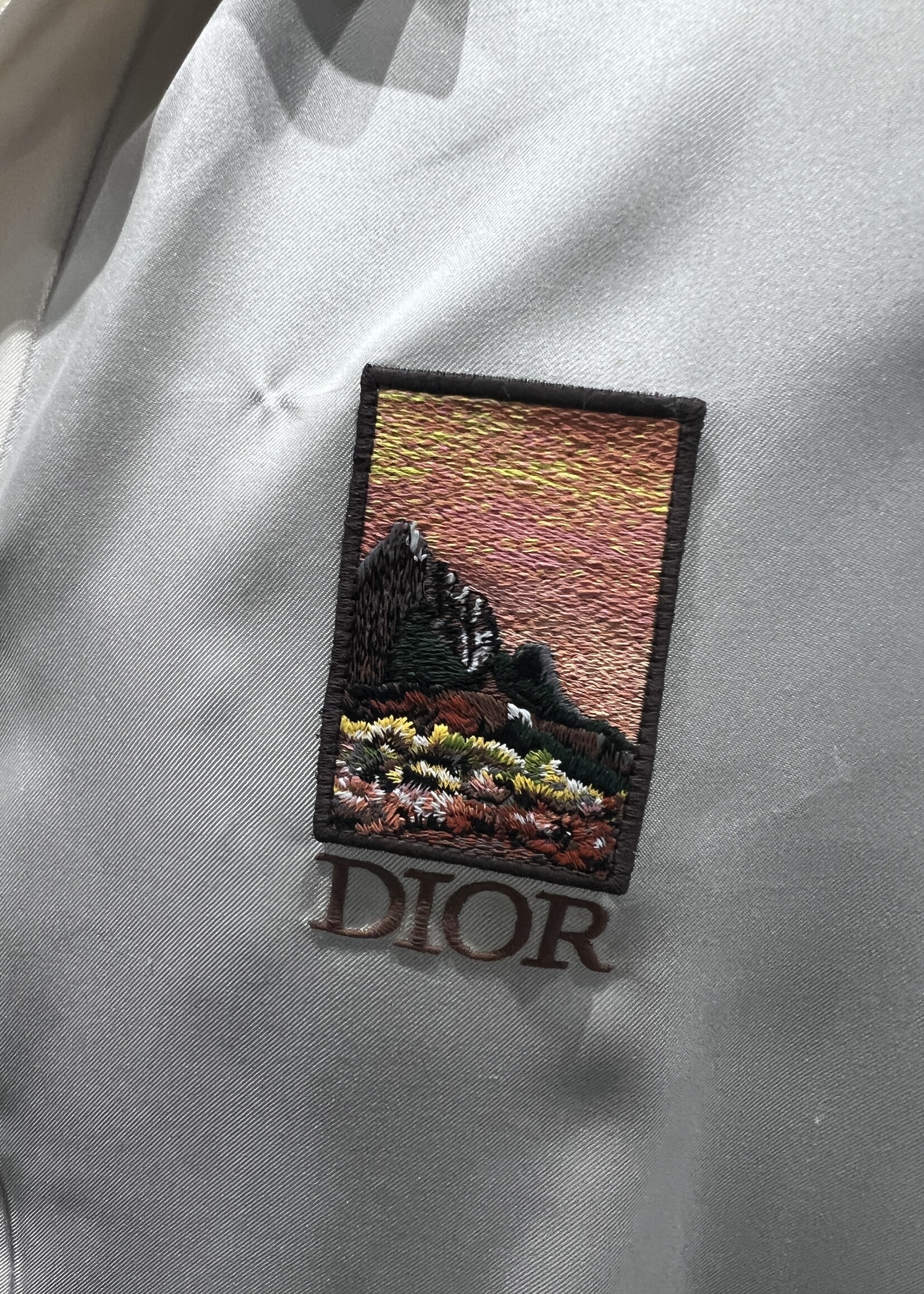 Christian Dior Christian Dior Mount Zion Silk Shirt