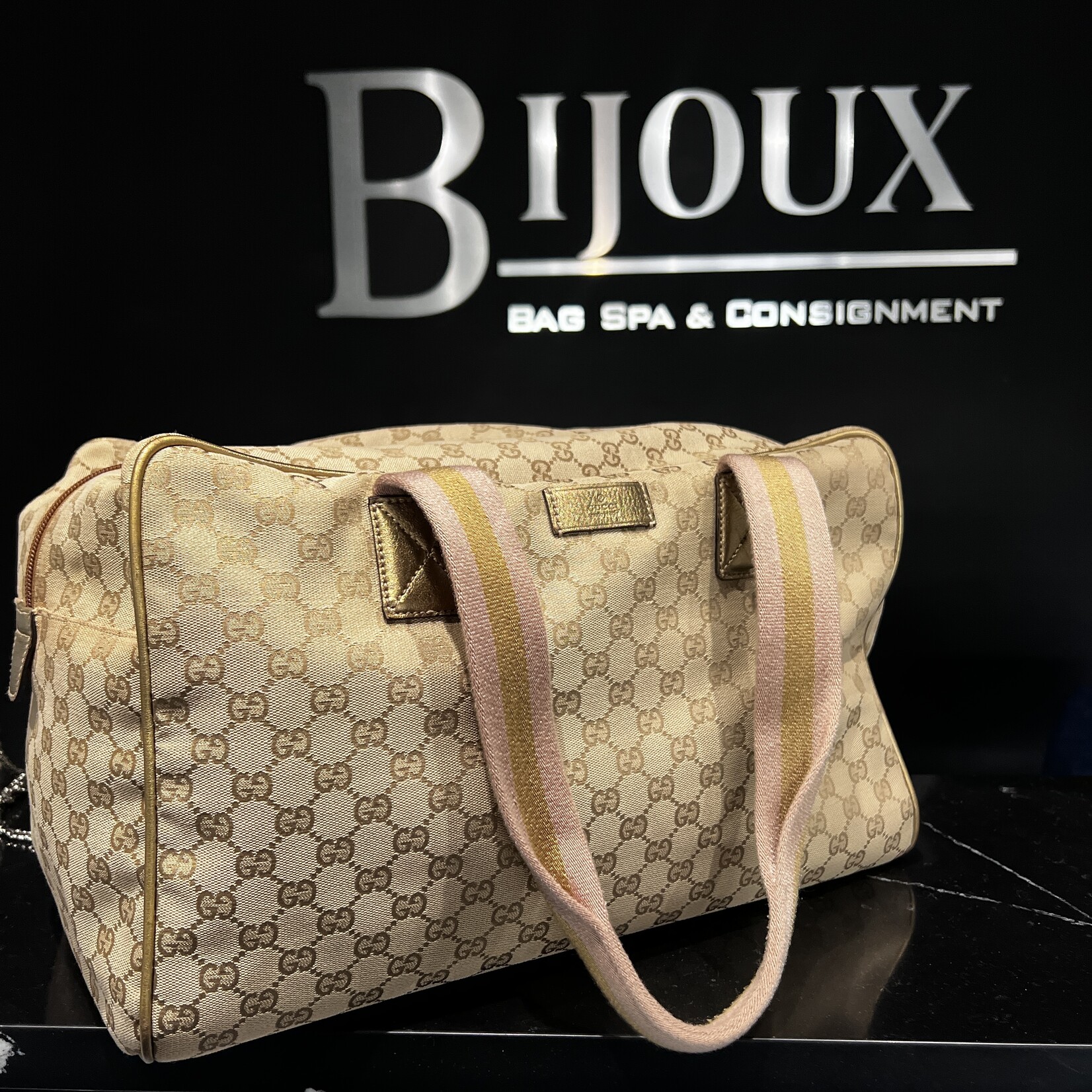 Gucci Gucci Travel Duffle Sherry