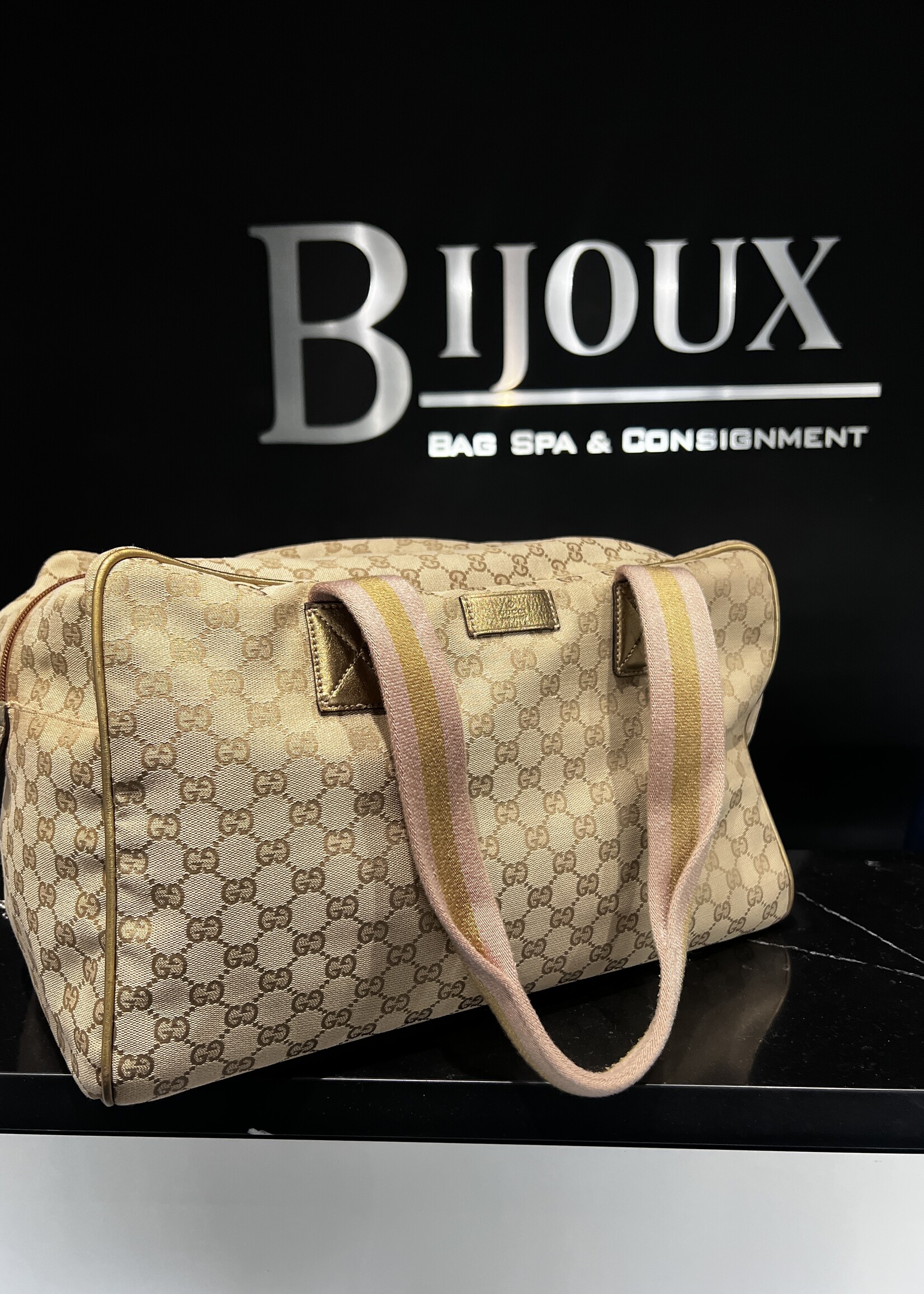 Gucci Gucci Travel Duffle Sherry