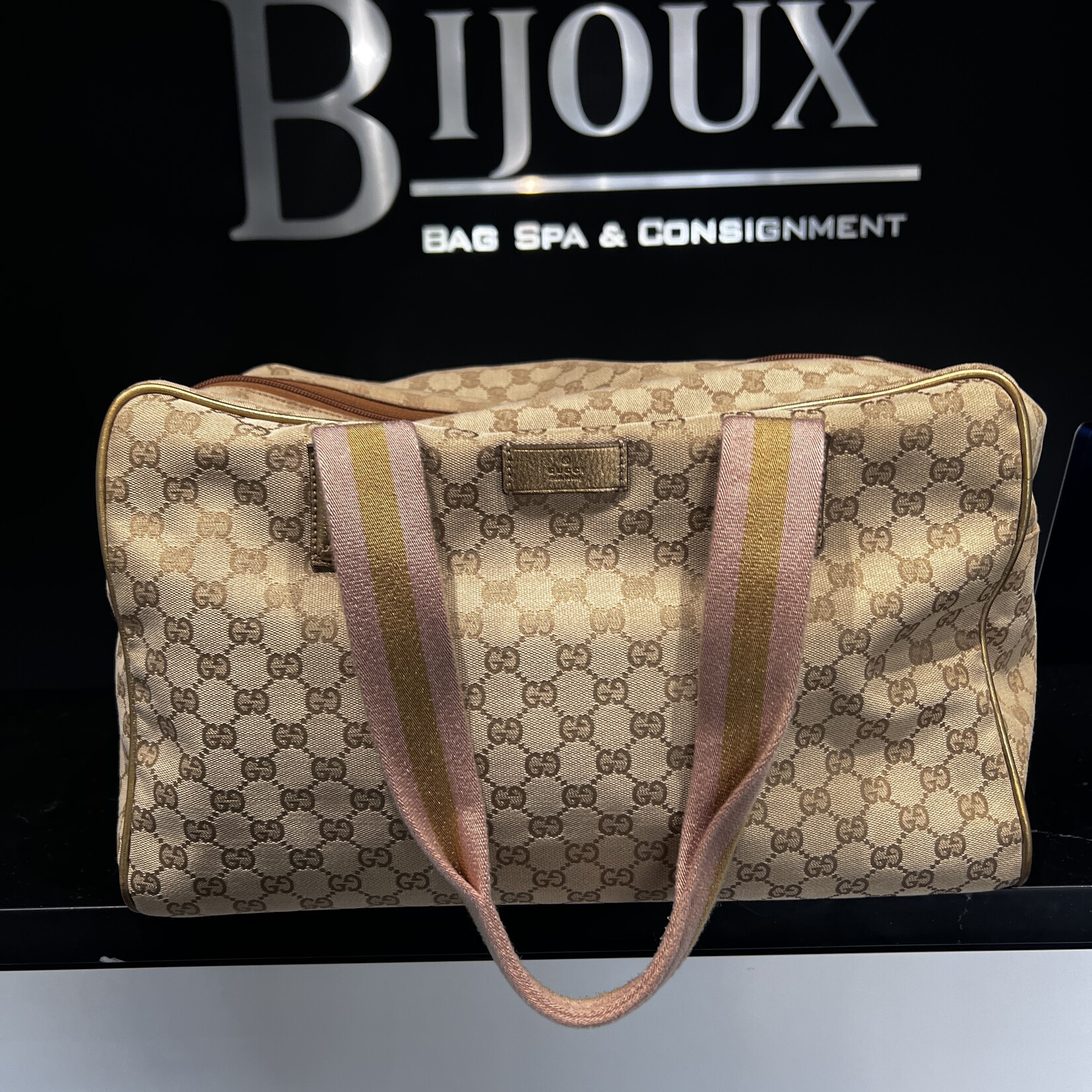 Gucci Gucci Travel Duffle Sherry
