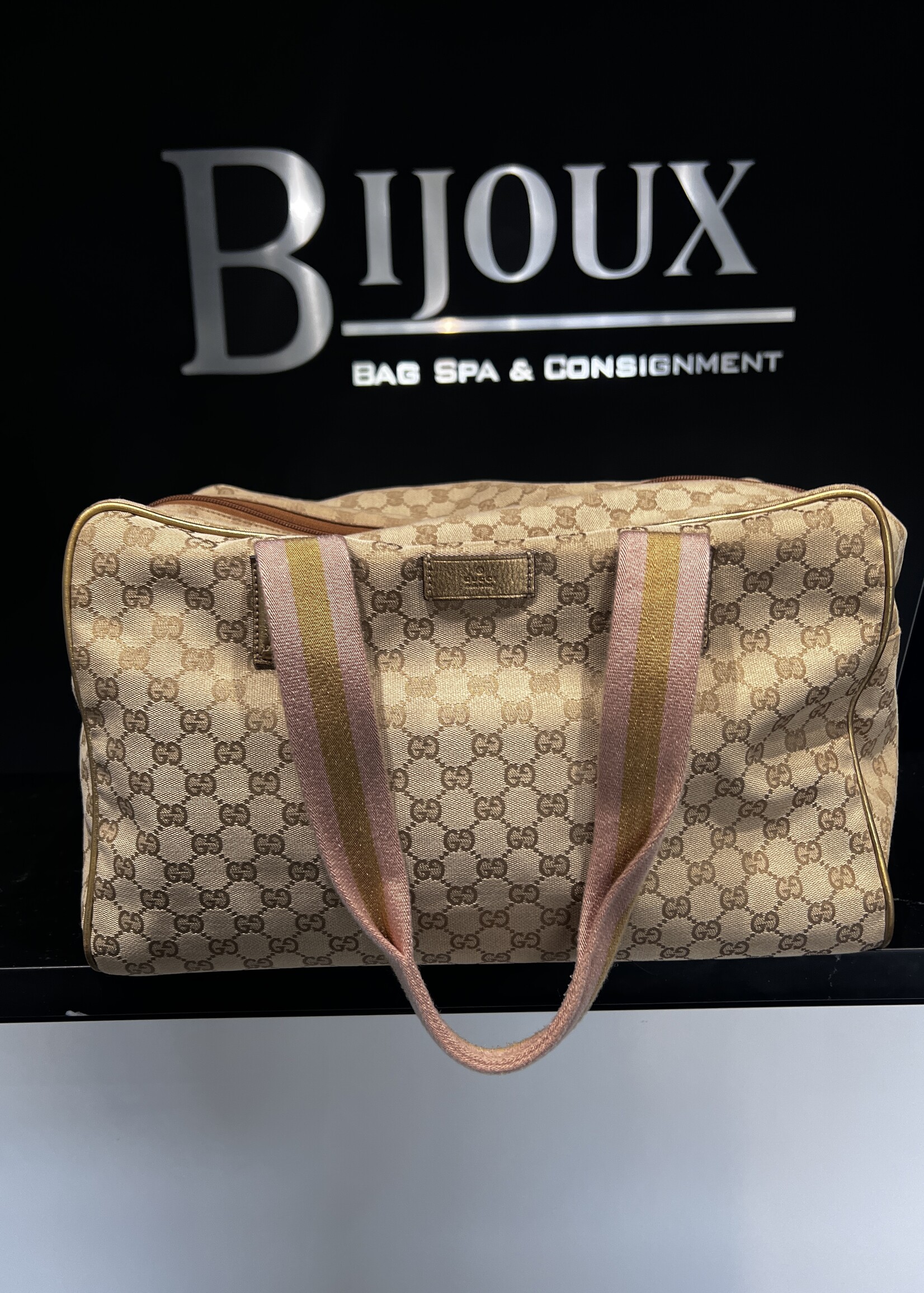 Gucci Gucci Travel Duffle Sherry