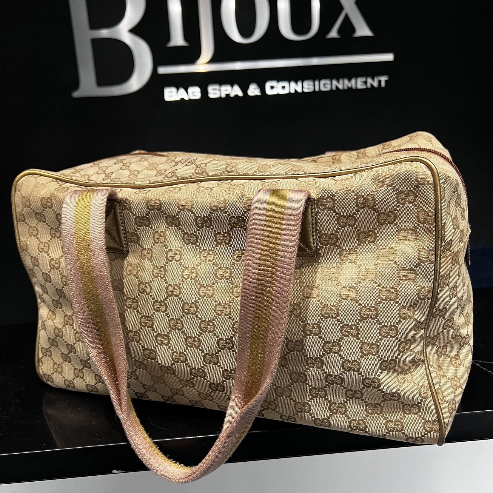 Gucci Gucci Travel Duffle Sherry