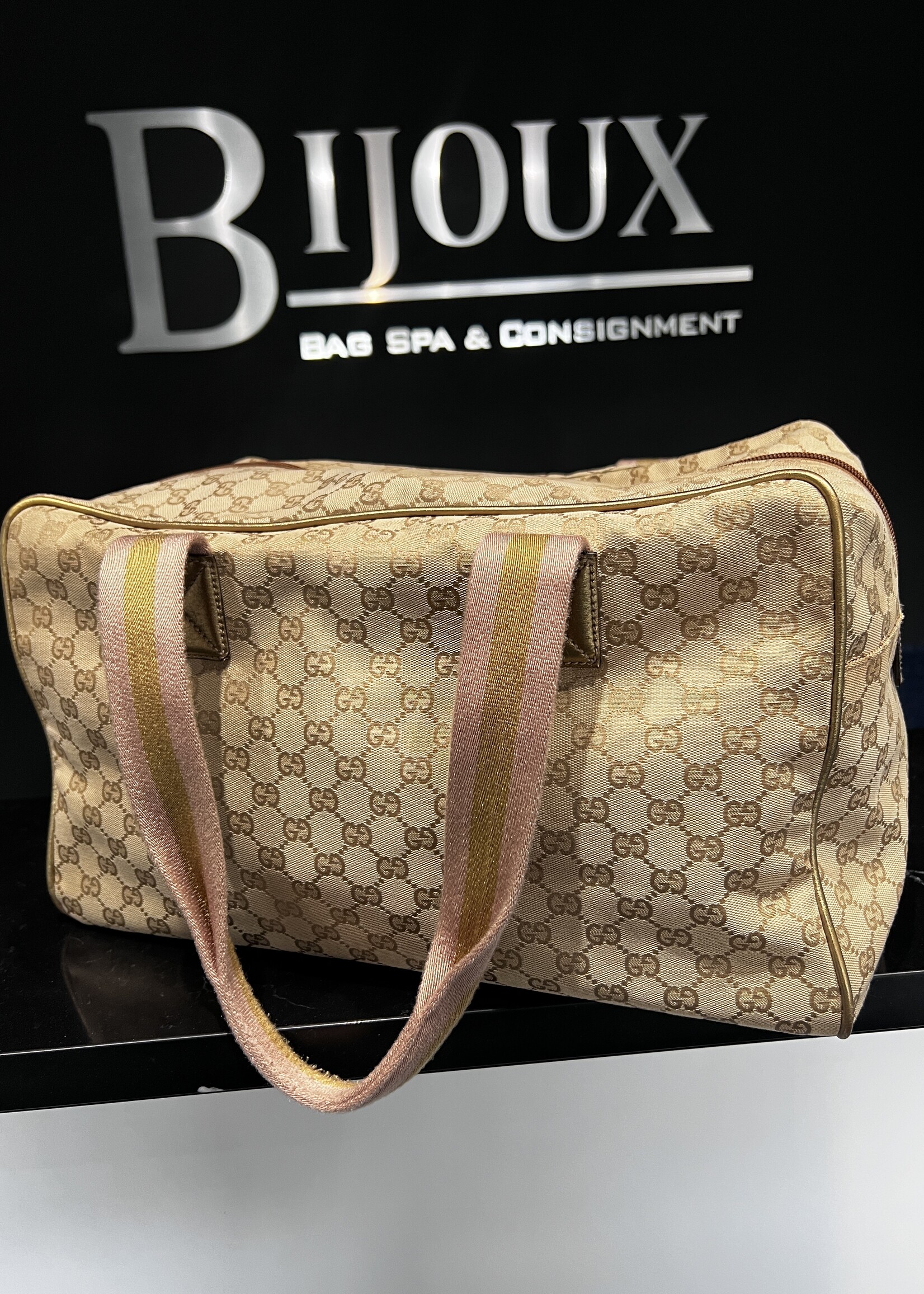 Gucci Gucci Travel Duffle Sherry