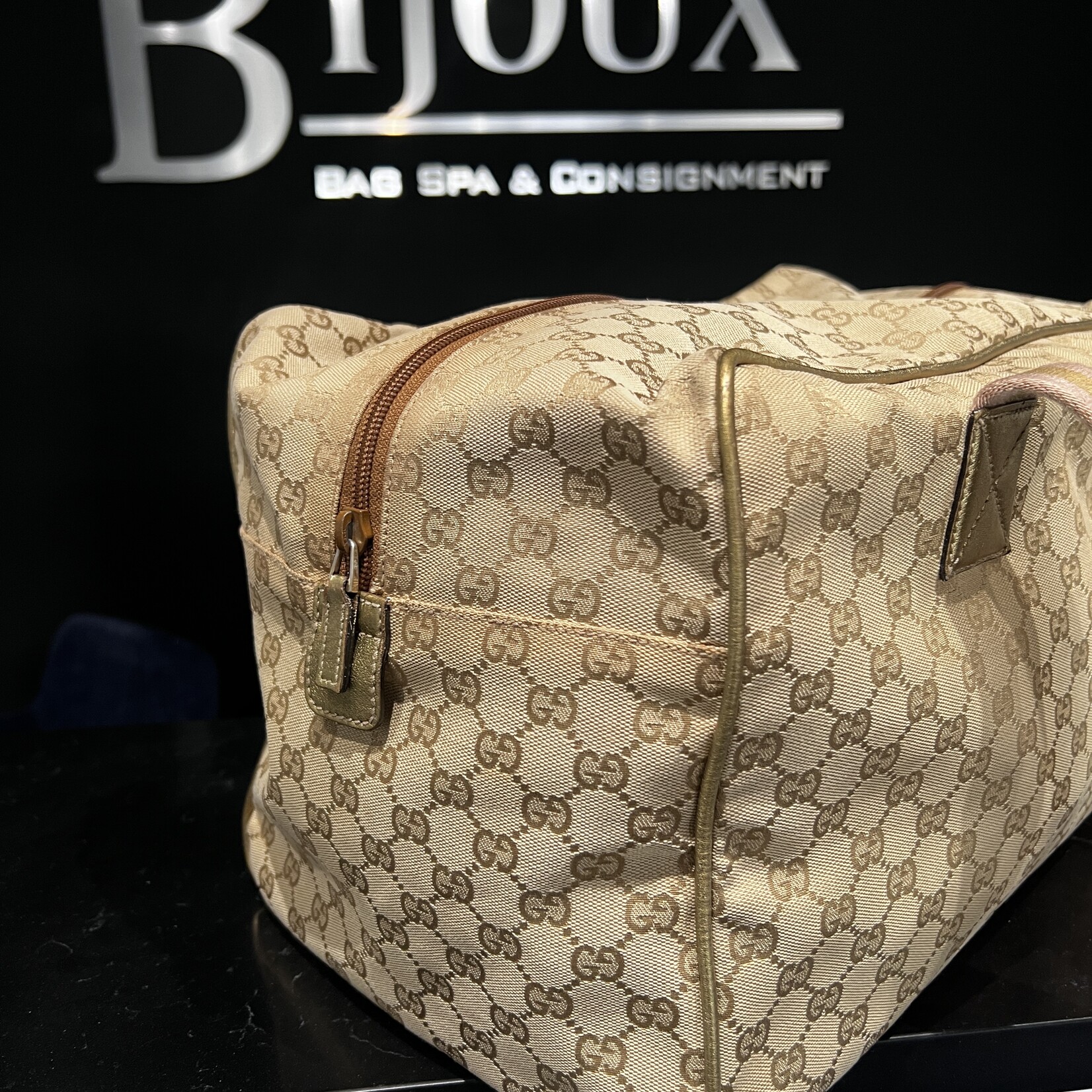 Gucci Gucci Travel Duffle Sherry