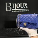 Chanel Chanel Rectangle Mini Flap Blue