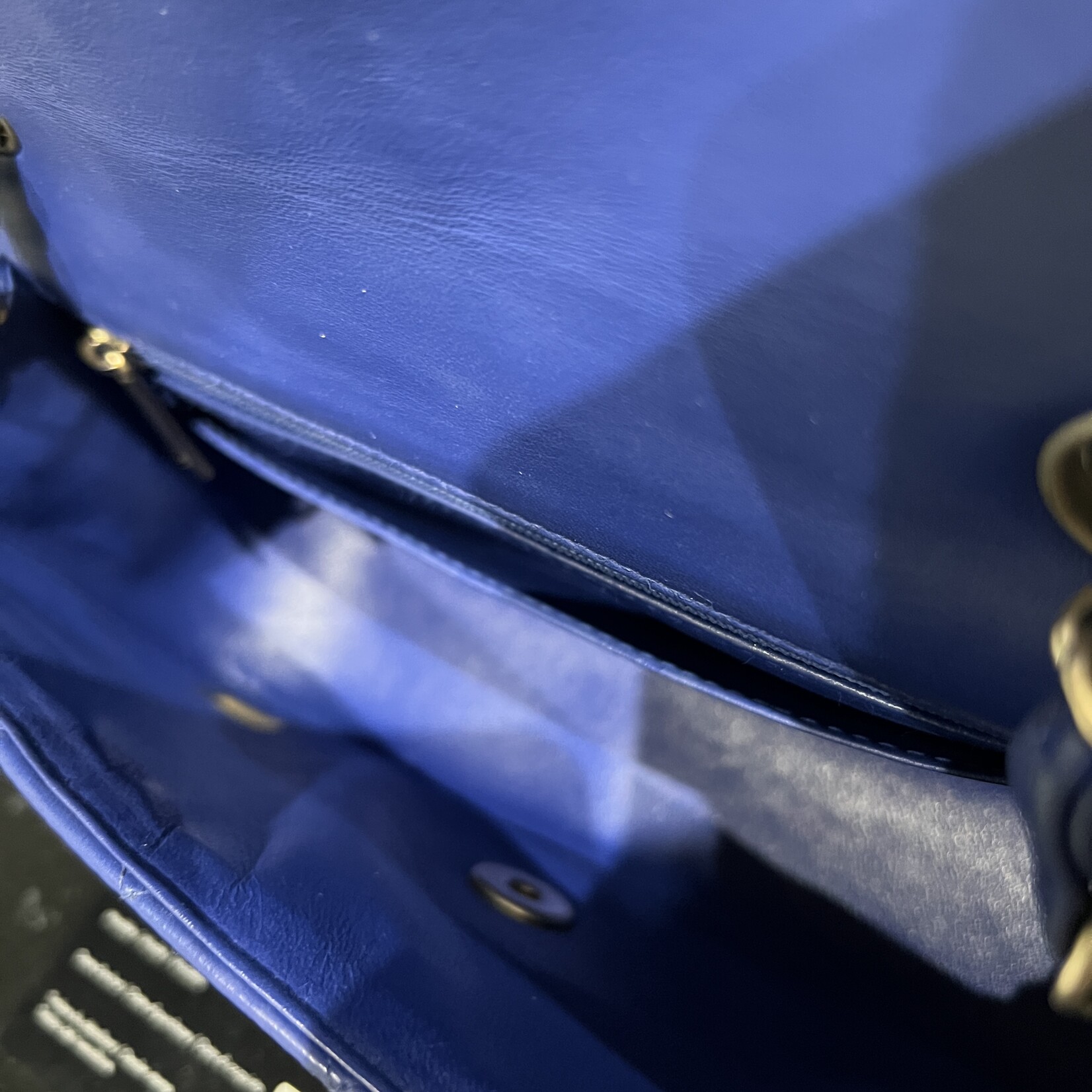 Chanel Chanel Rectangle Mini Flap Blue