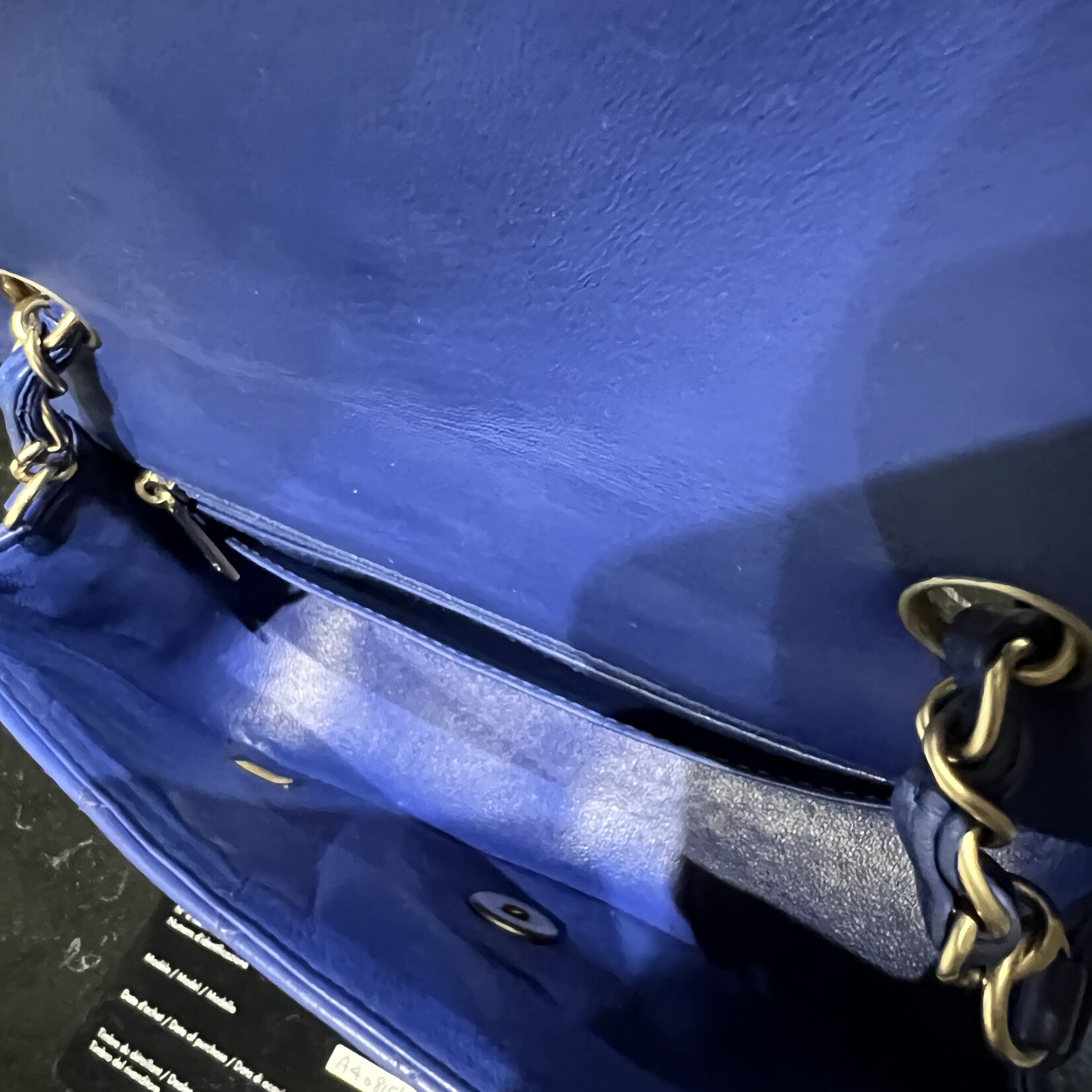 Chanel Chanel Rectangle Mini Flap Blue