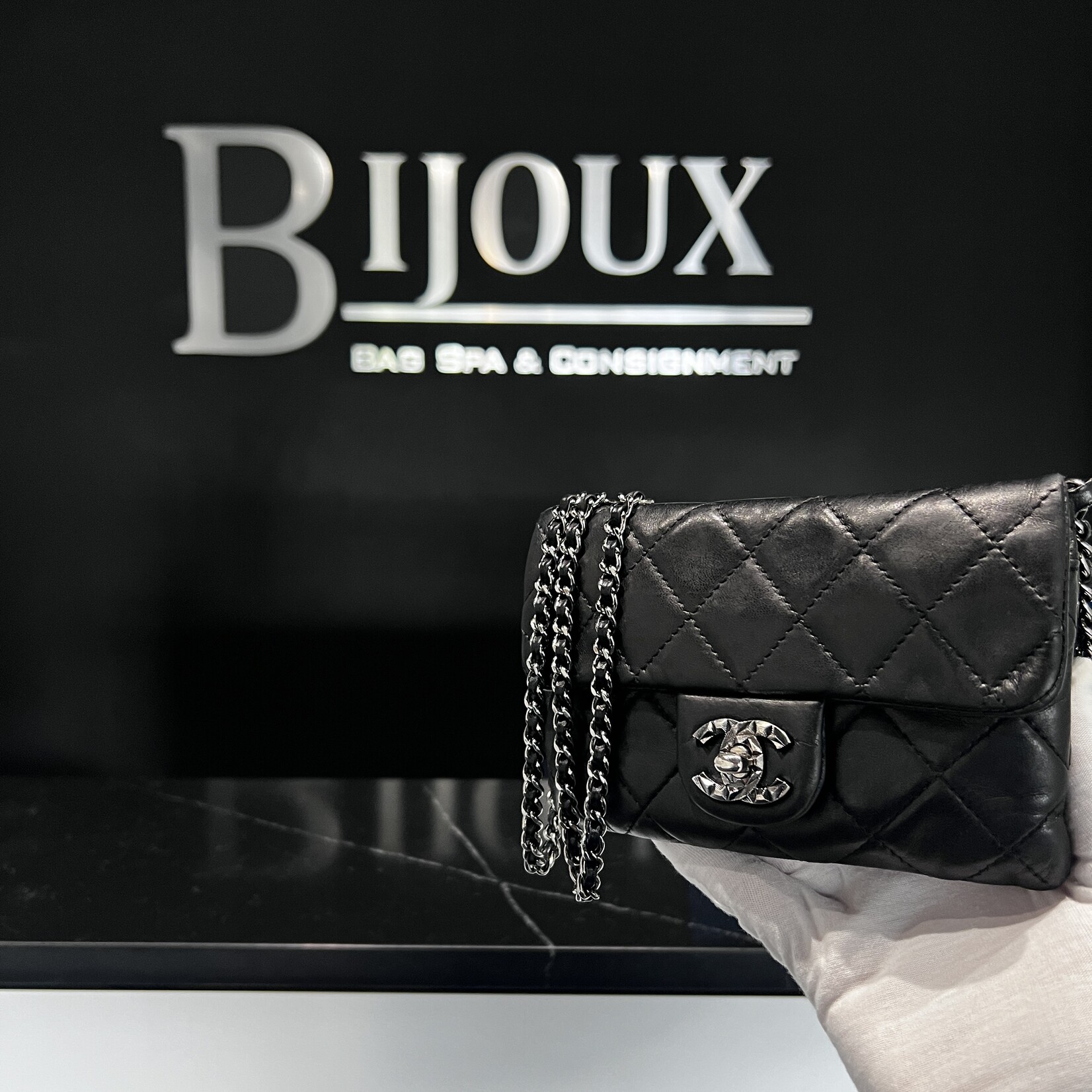 Chanel SOLD - Chanel Mini Mineral Nights Evening Bag