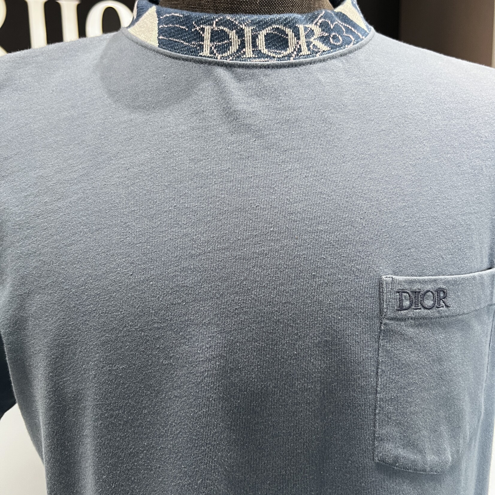Christian Dior Christian Dior Duncan Blue T-shirt- M
