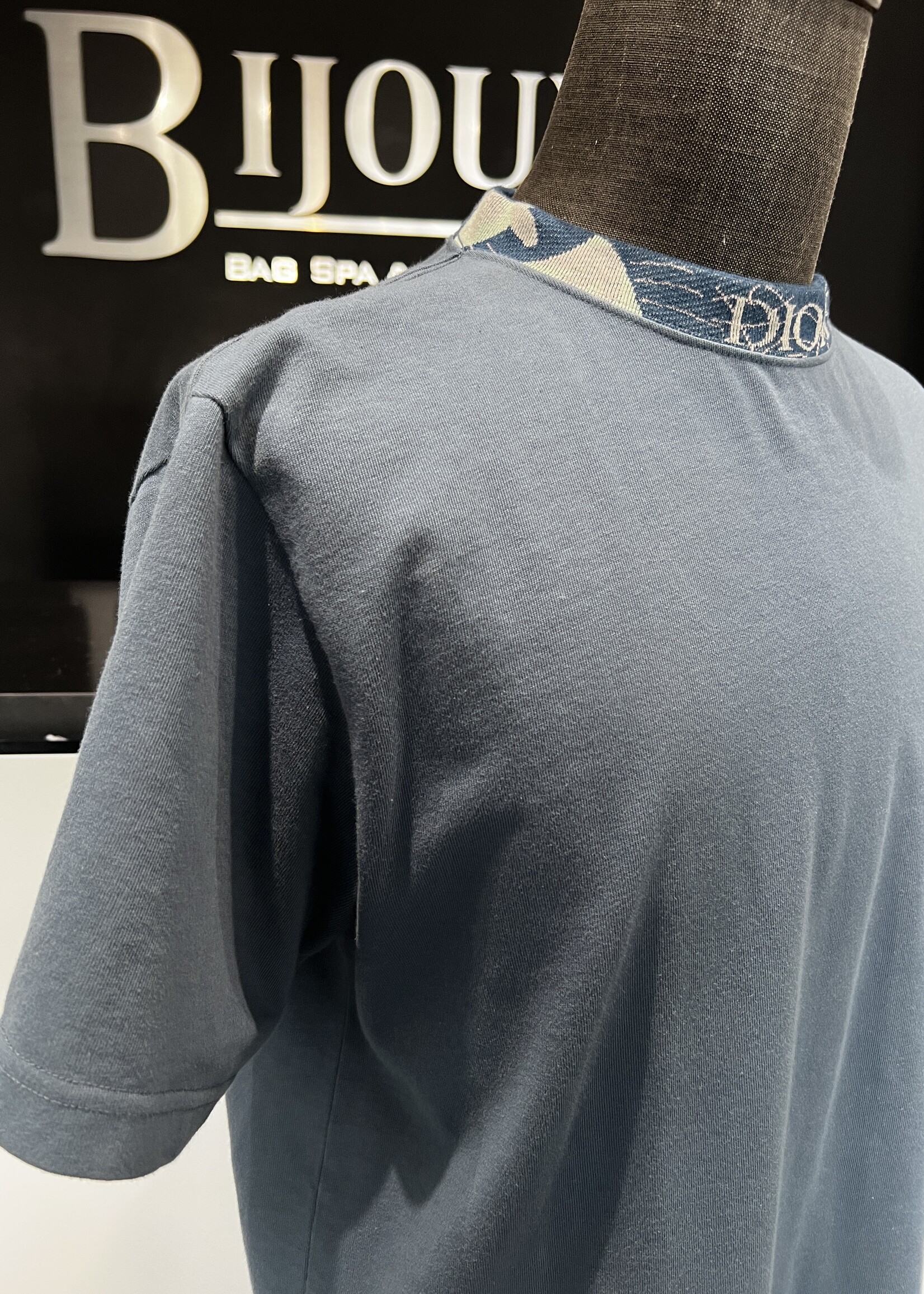 Christian Dior SOLD - Christian Dior Duncan Blue T-shirt- M