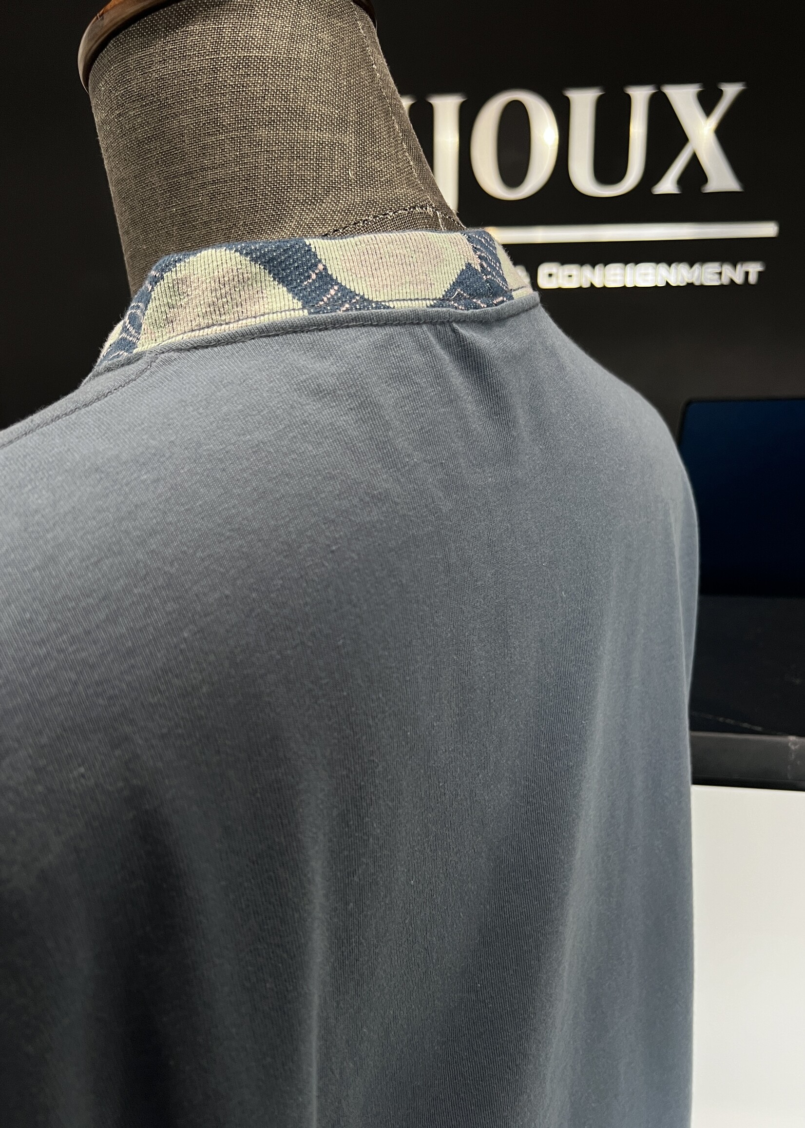 Christian Dior SOLD - Christian Dior Duncan Blue T-shirt- M