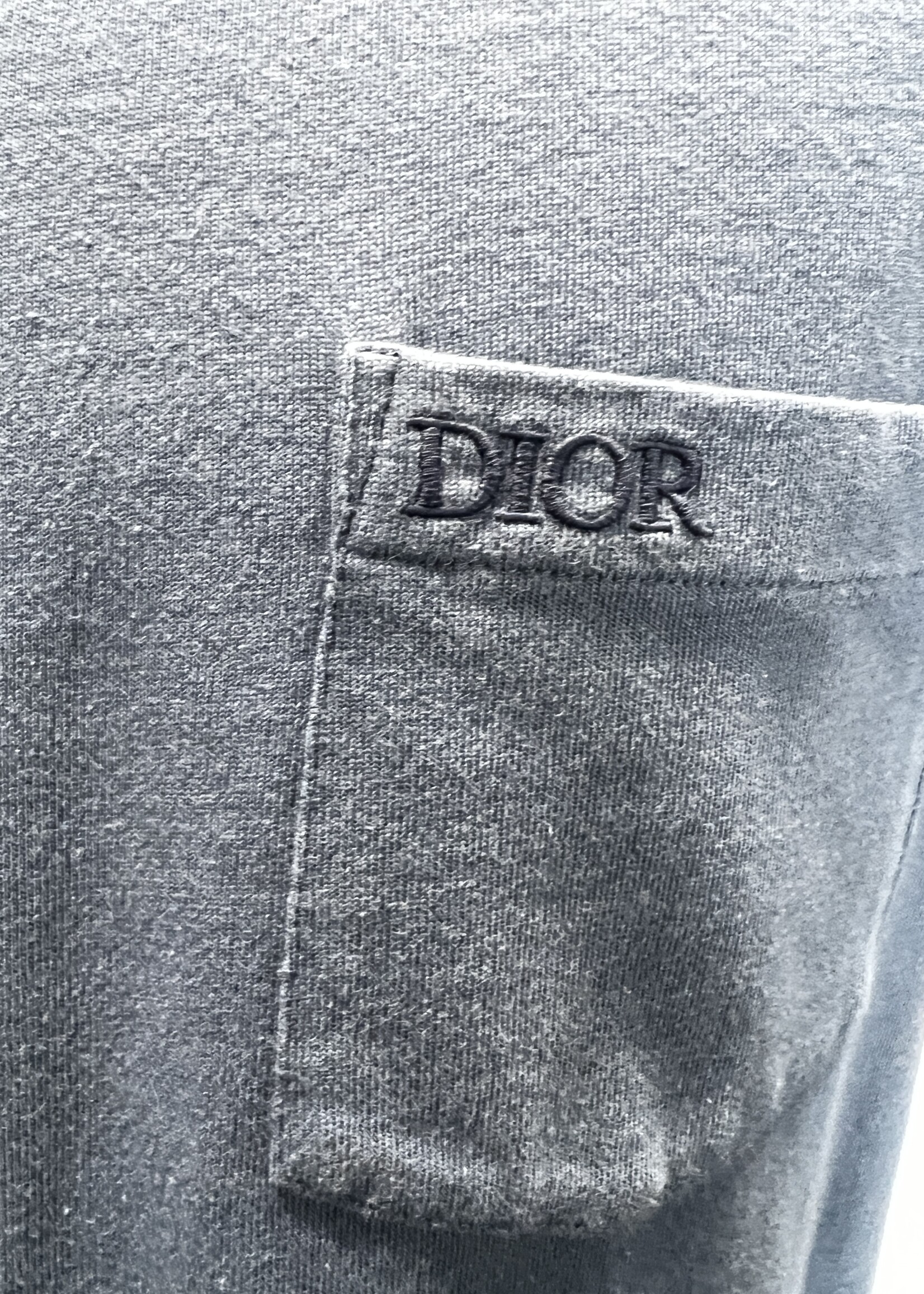 Christian Dior SOLD - Christian Dior Duncan Blue T-shirt- M