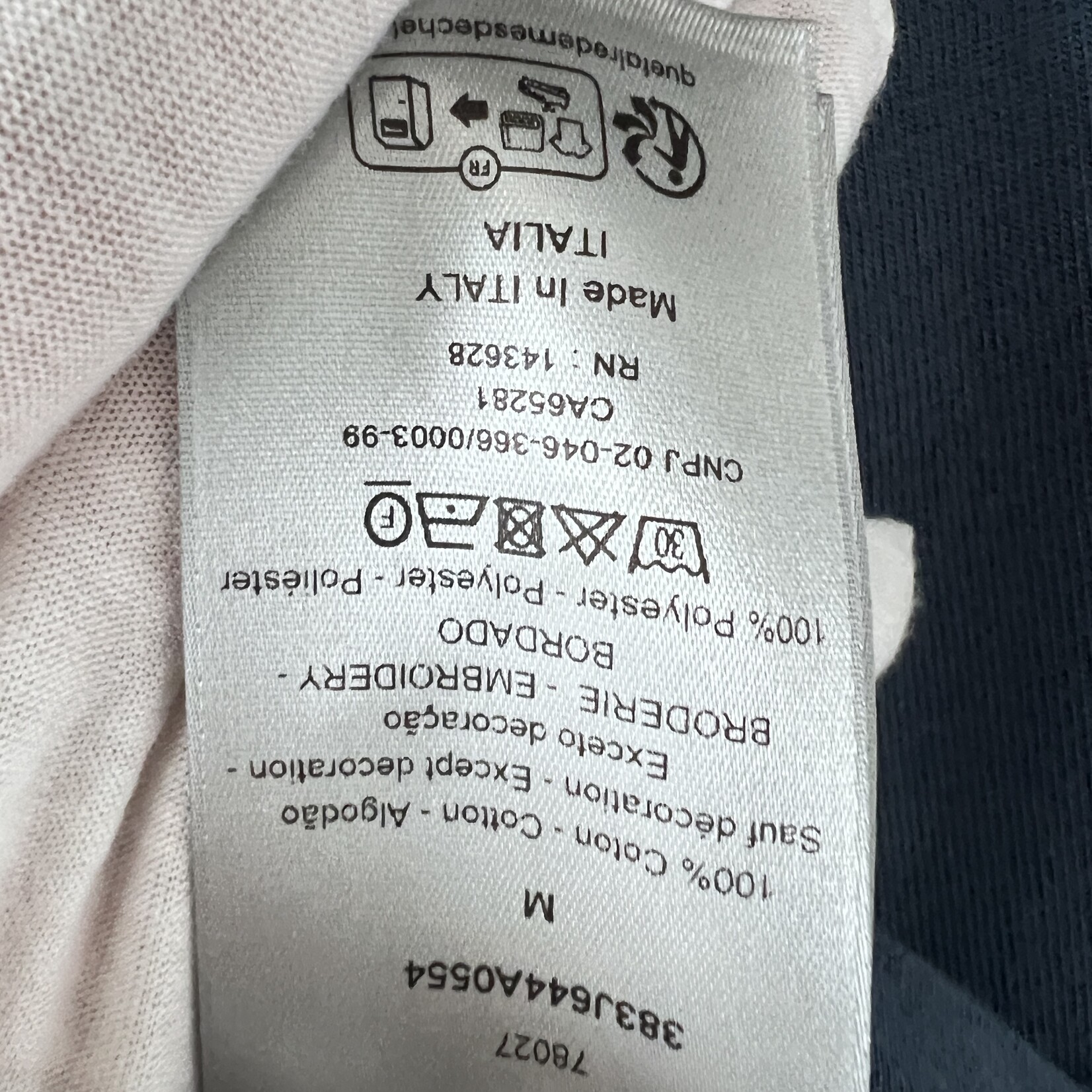 Christian Dior Christian Dior Duncan Blue T-shirt- M