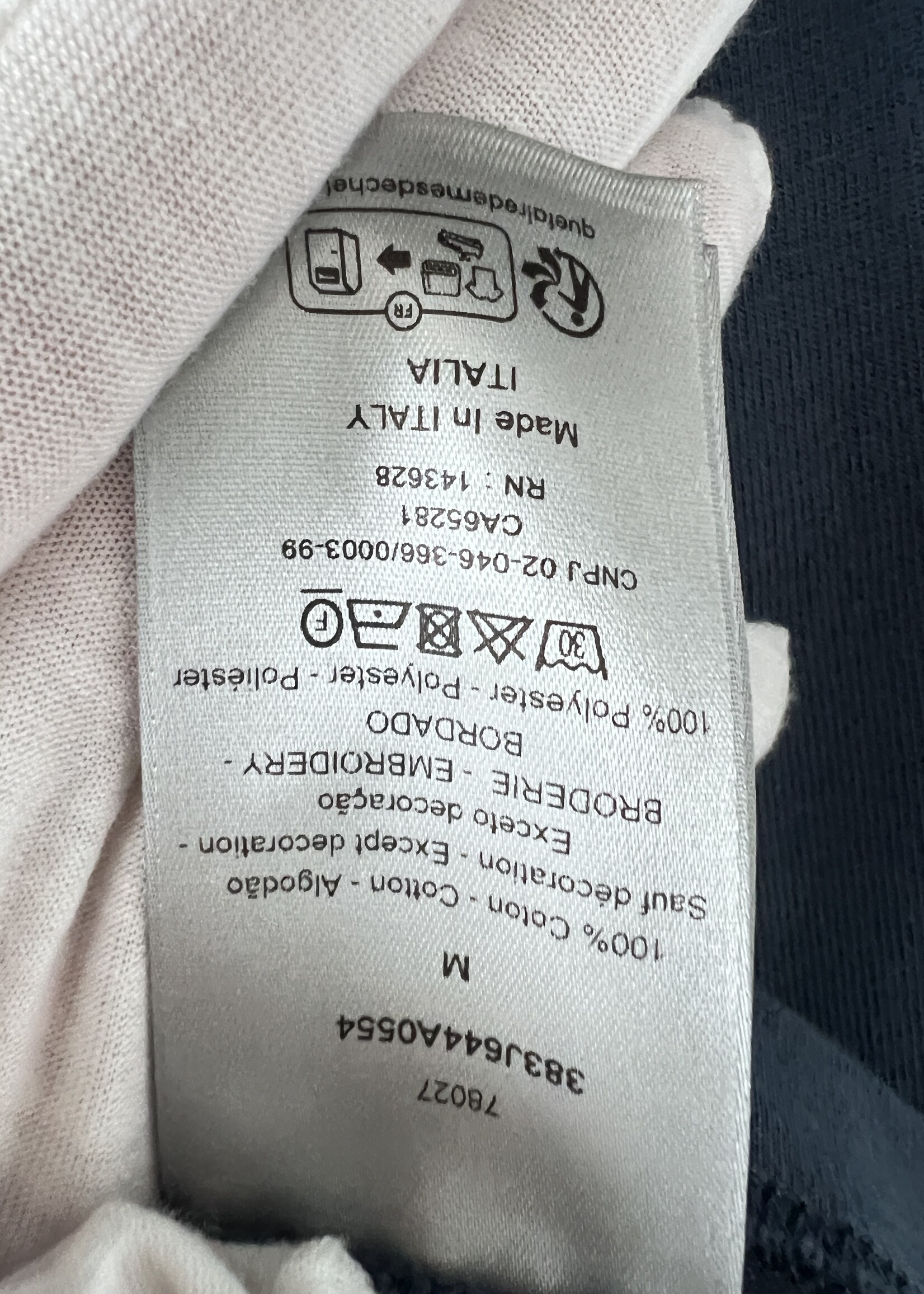 Christian Dior SOLD - Christian Dior Duncan Blue T-shirt- M