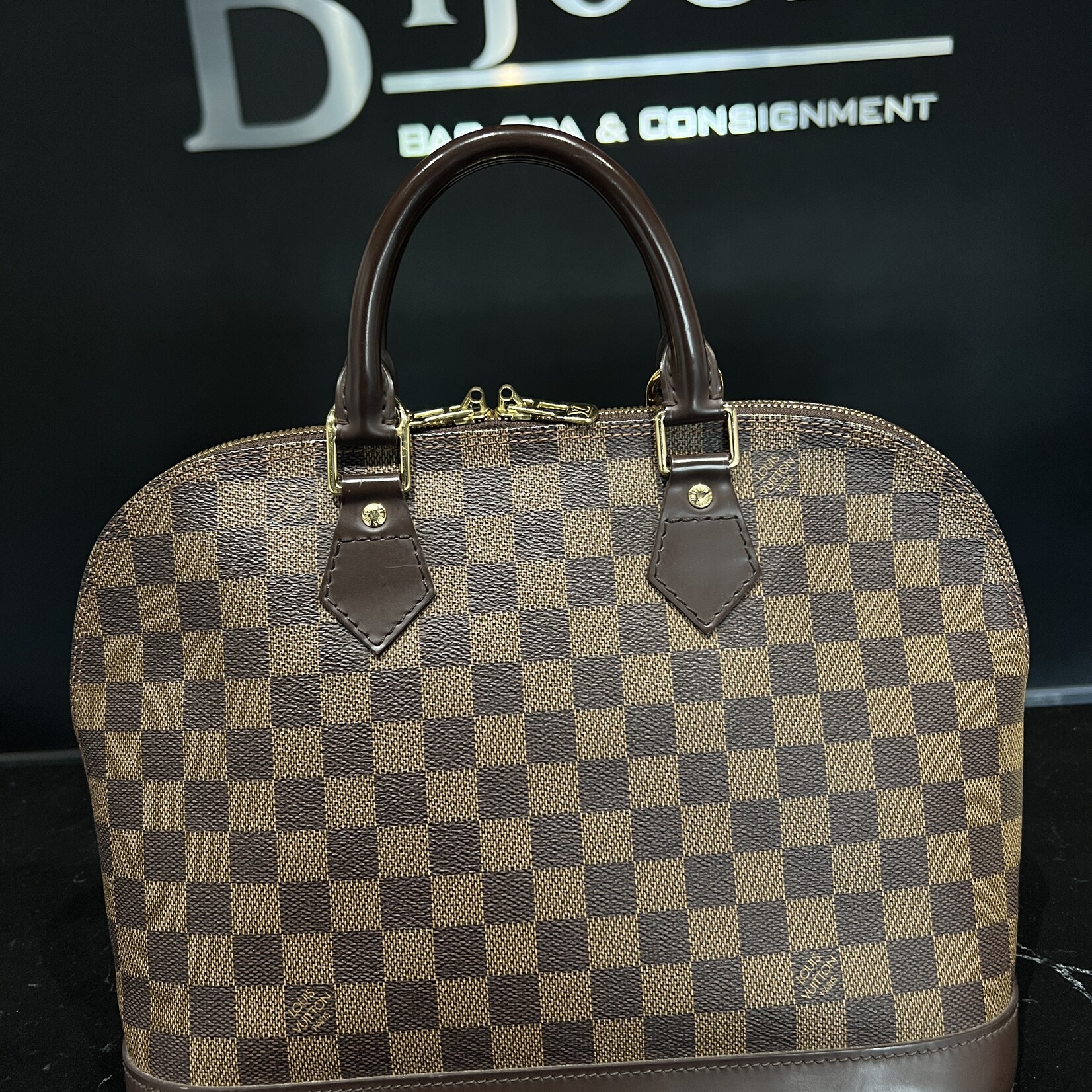 Louis Vuitton SOLD - Louis Vuitton Alma PM Damier Ebene