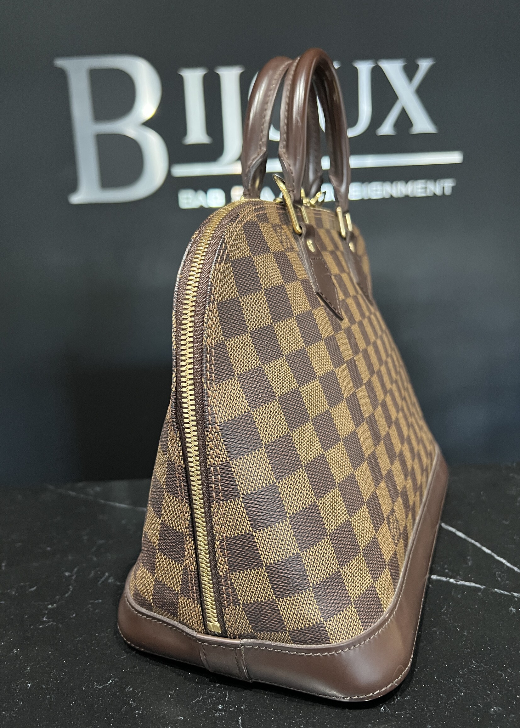 Louis Vuitton SOLD - Louis Vuitton Alma PM Damier Ebene