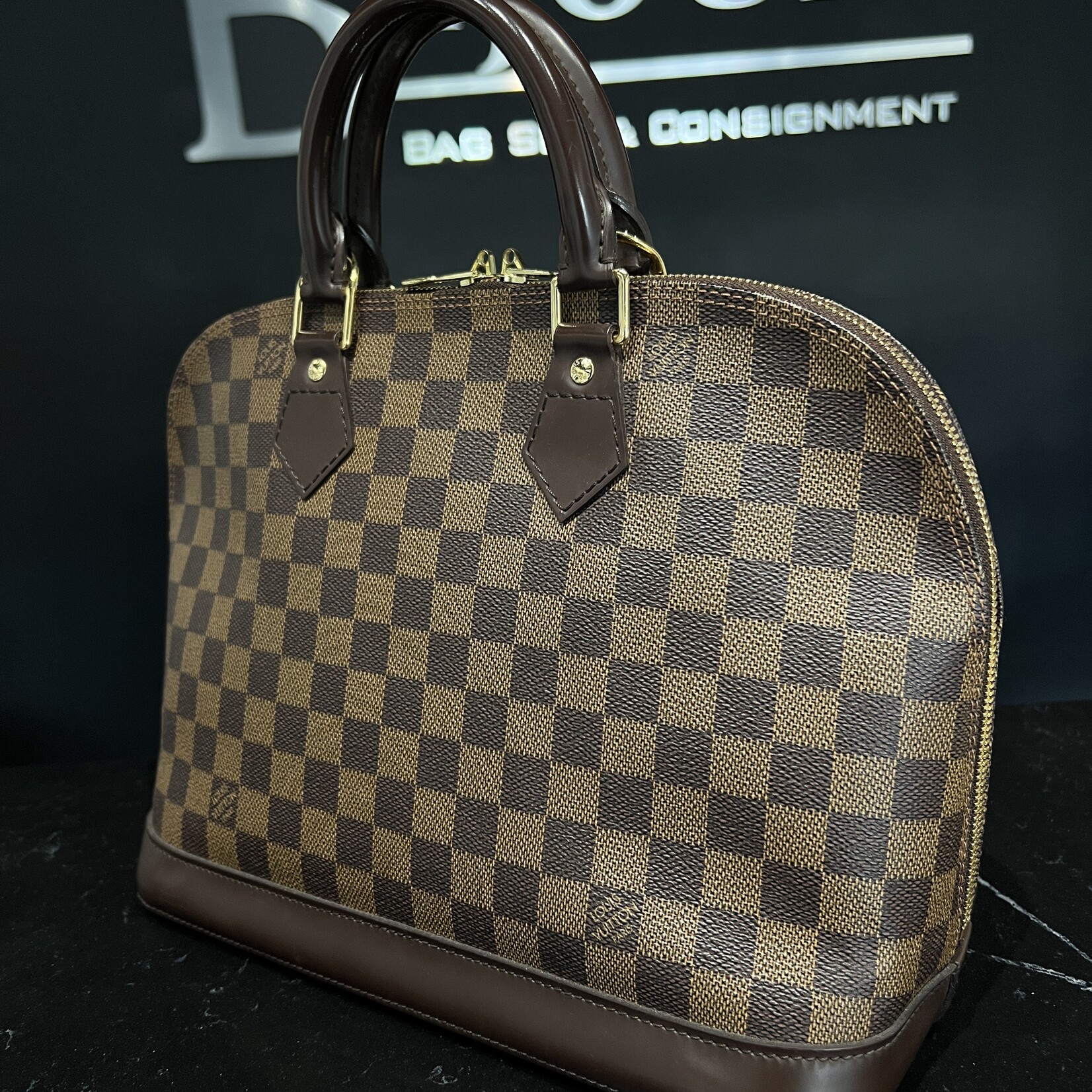 Louis Vuitton SOLD - Louis Vuitton Alma PM Damier Ebene