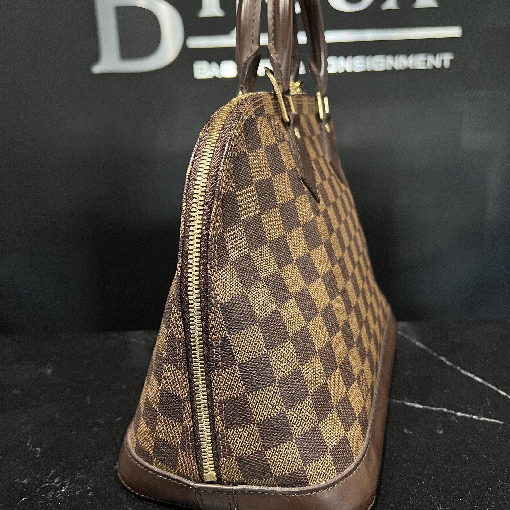 Louis Vuitton SOLD - Louis Vuitton Alma PM Damier Ebene