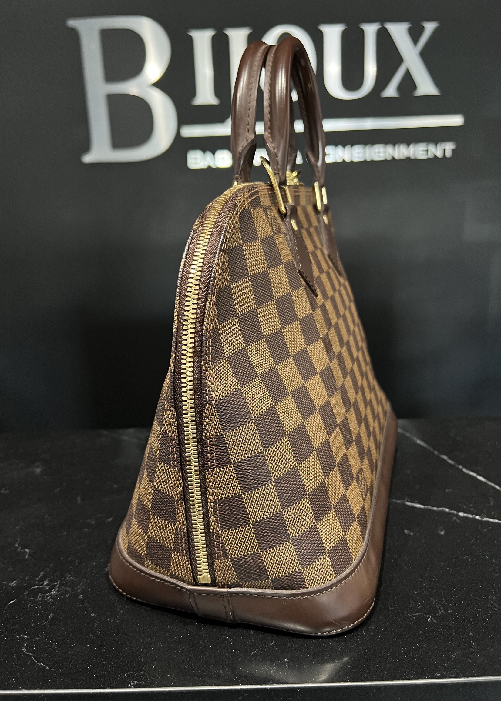 Louis Vuitton SOLD - Louis Vuitton Alma PM Damier Ebene