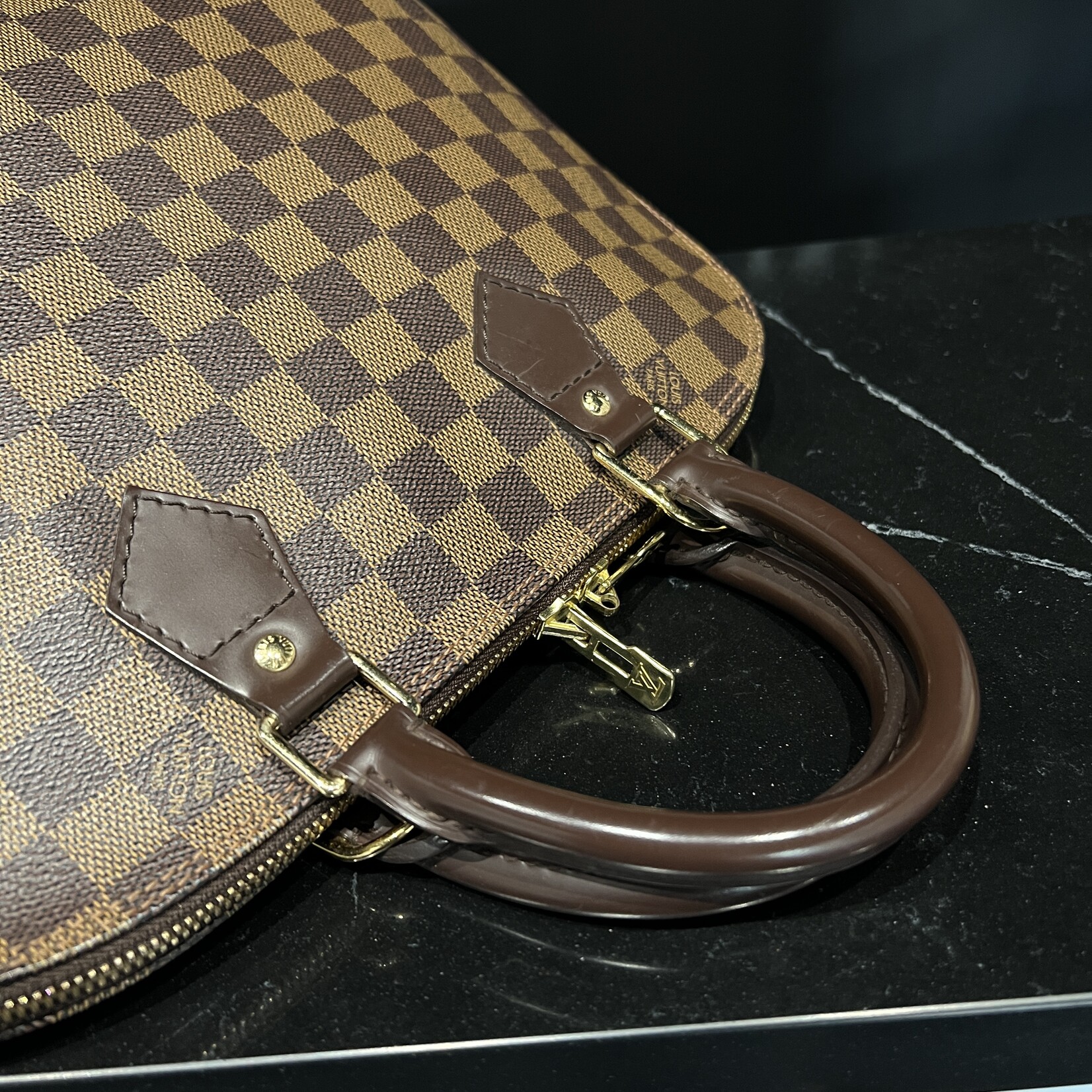 Louis Vuitton SOLD - Louis Vuitton Alma PM Damier Ebene