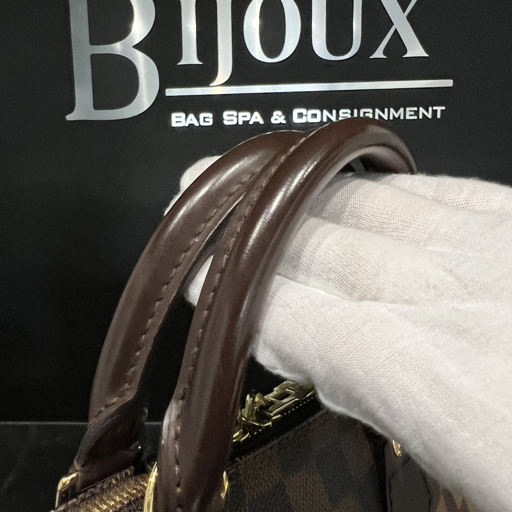 Louis Vuitton SOLD - Louis Vuitton Alma PM Damier Ebene