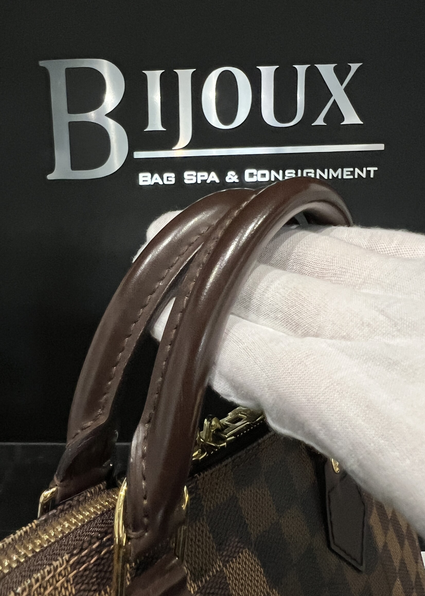 Louis Vuitton SOLD - Louis Vuitton Alma PM Damier Ebene