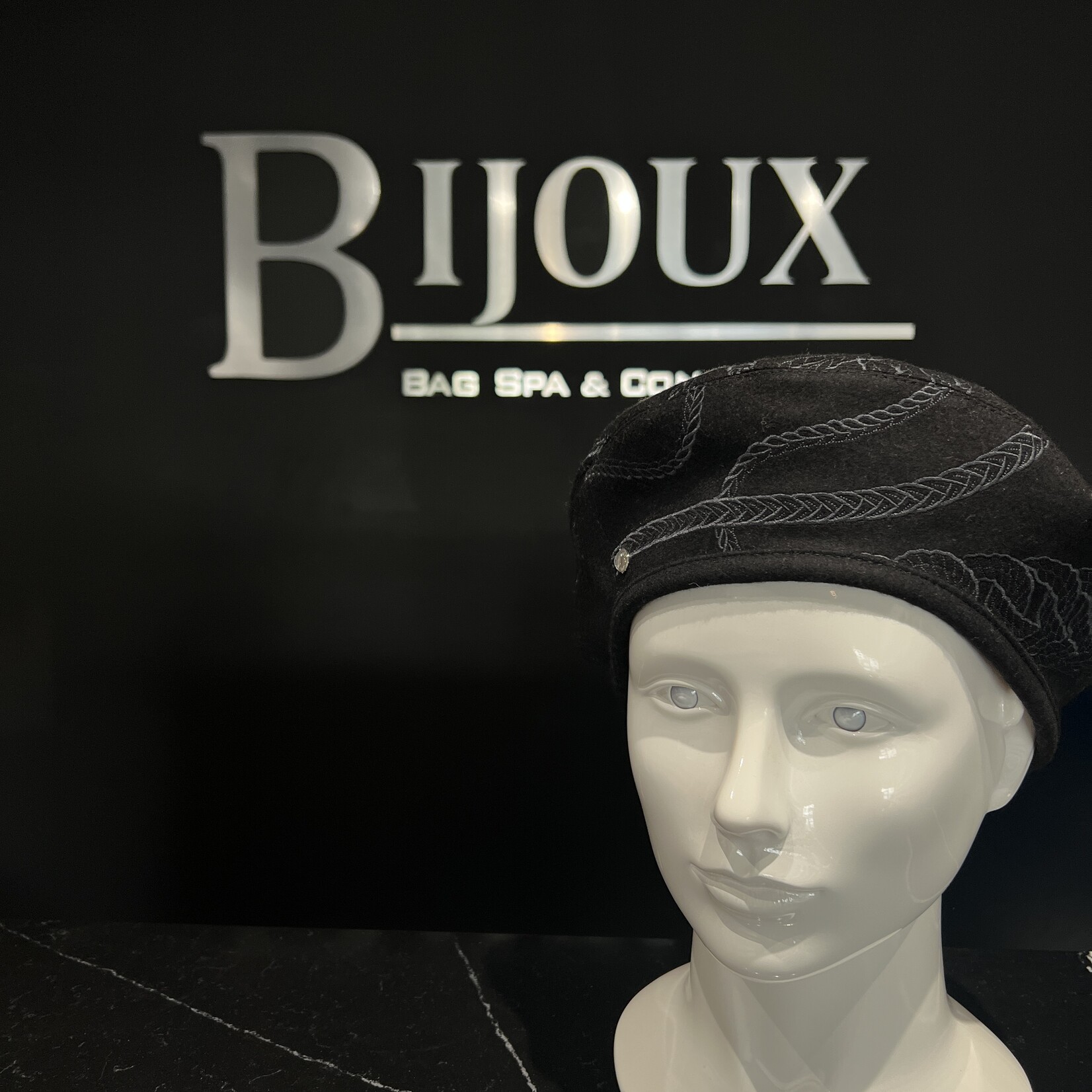 Hermes Hermes Wool l Saint-Honore en Finesse Beret