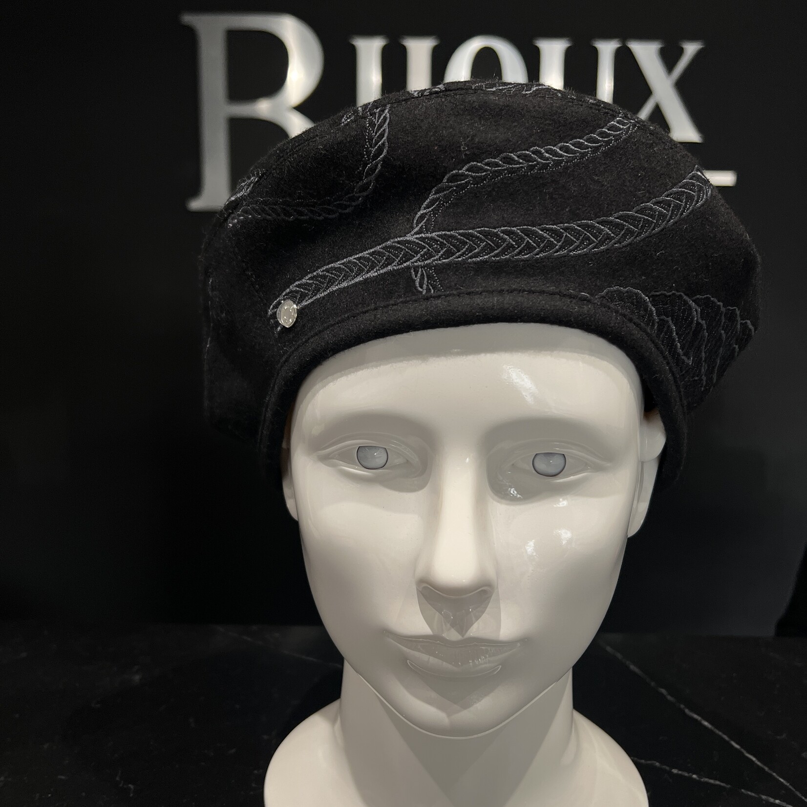 Hermes Hermes Wool l Saint-Honore en Finesse Beret