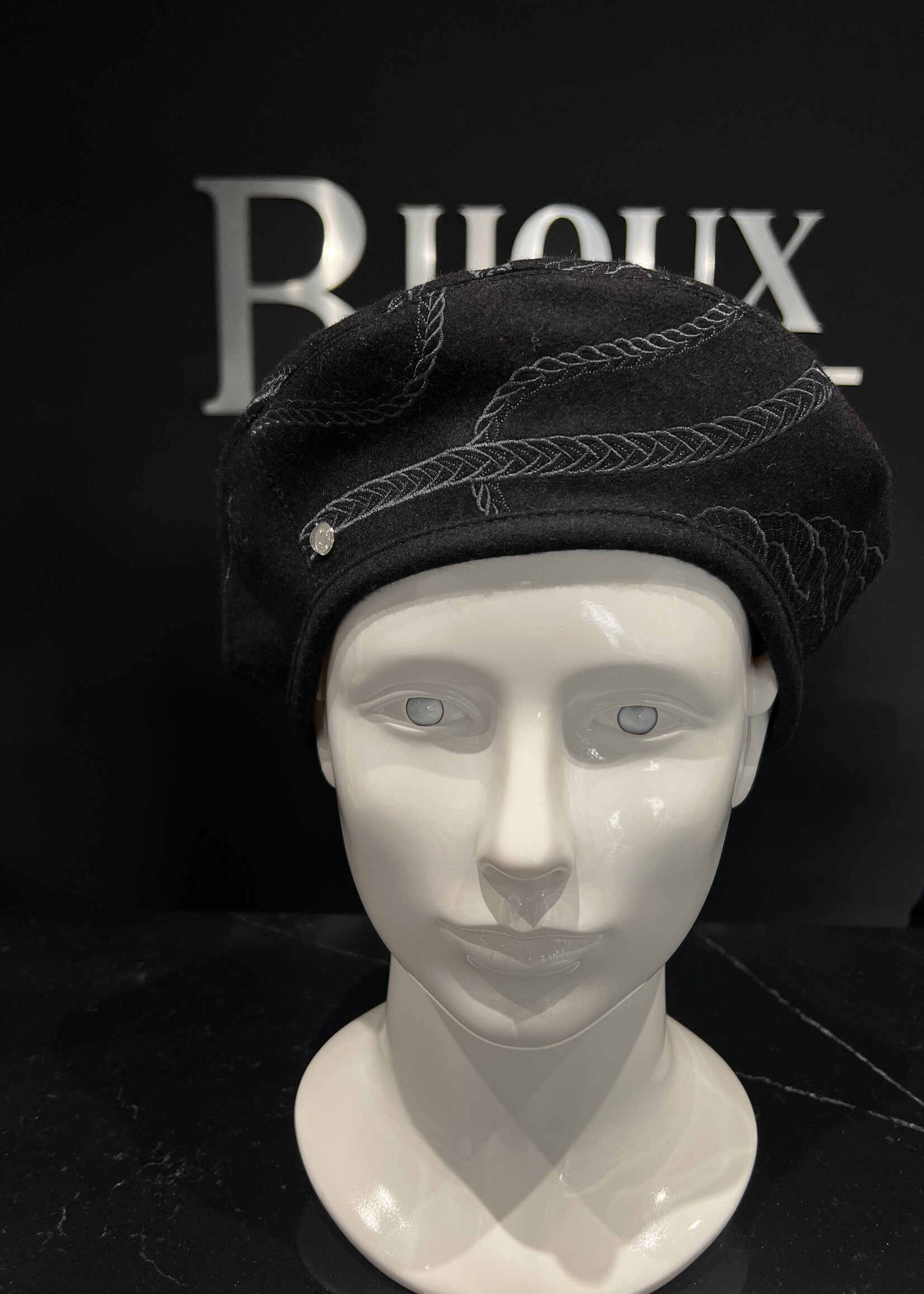 Hermes Hermes Wool l Saint-Honore en Finesse Beret