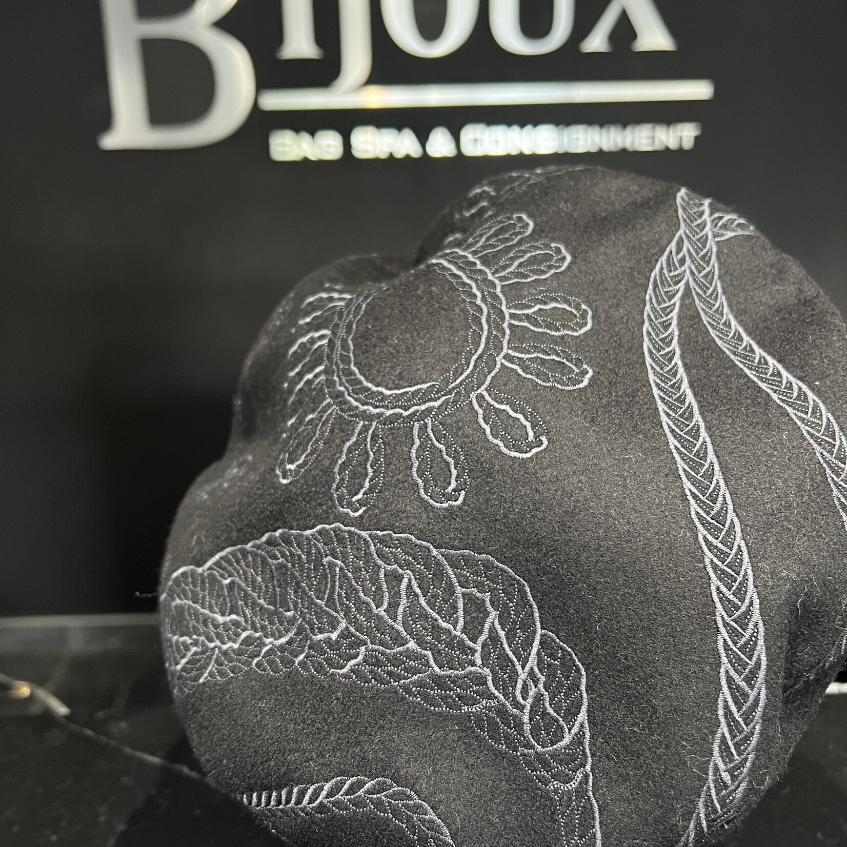 Hermes Hermes Wool l Saint-Honore en Finesse Beret