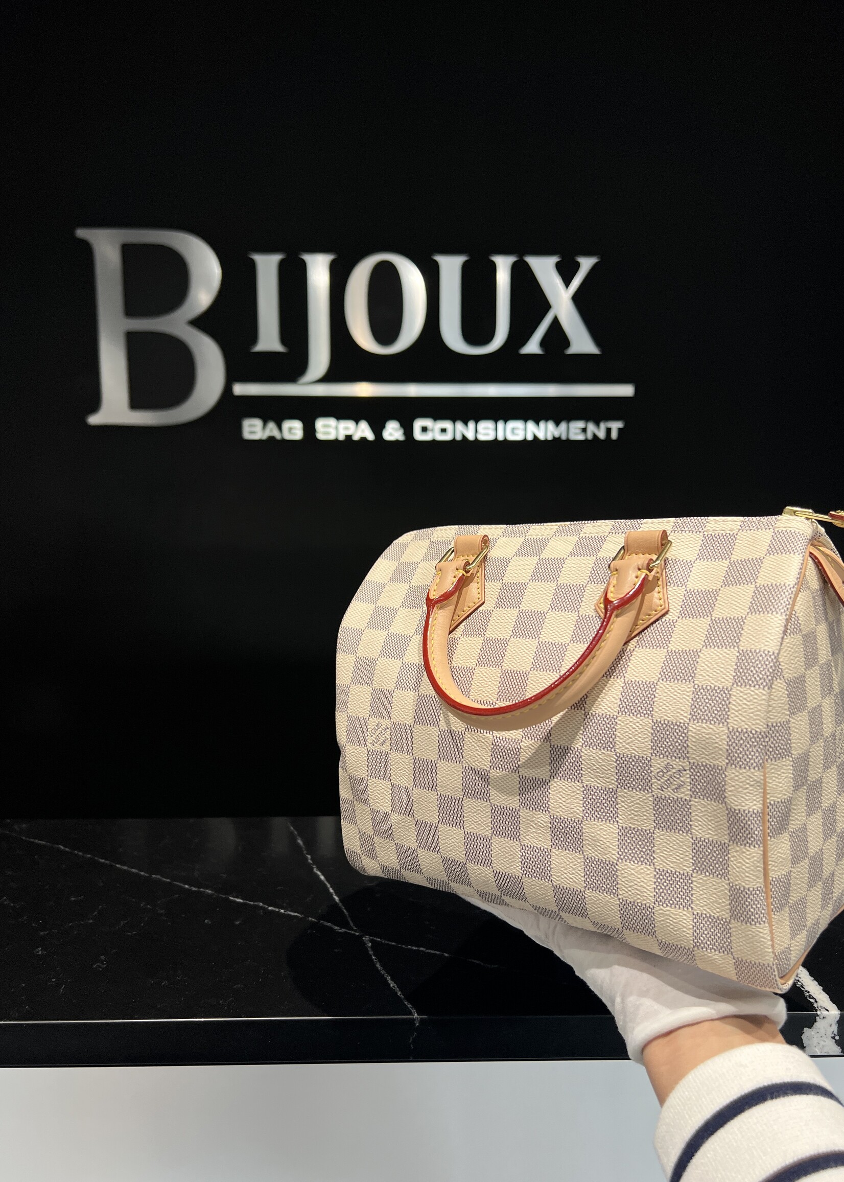 Louis Vuitton SOLD- Louis Vuitton Speedy 25 Azur