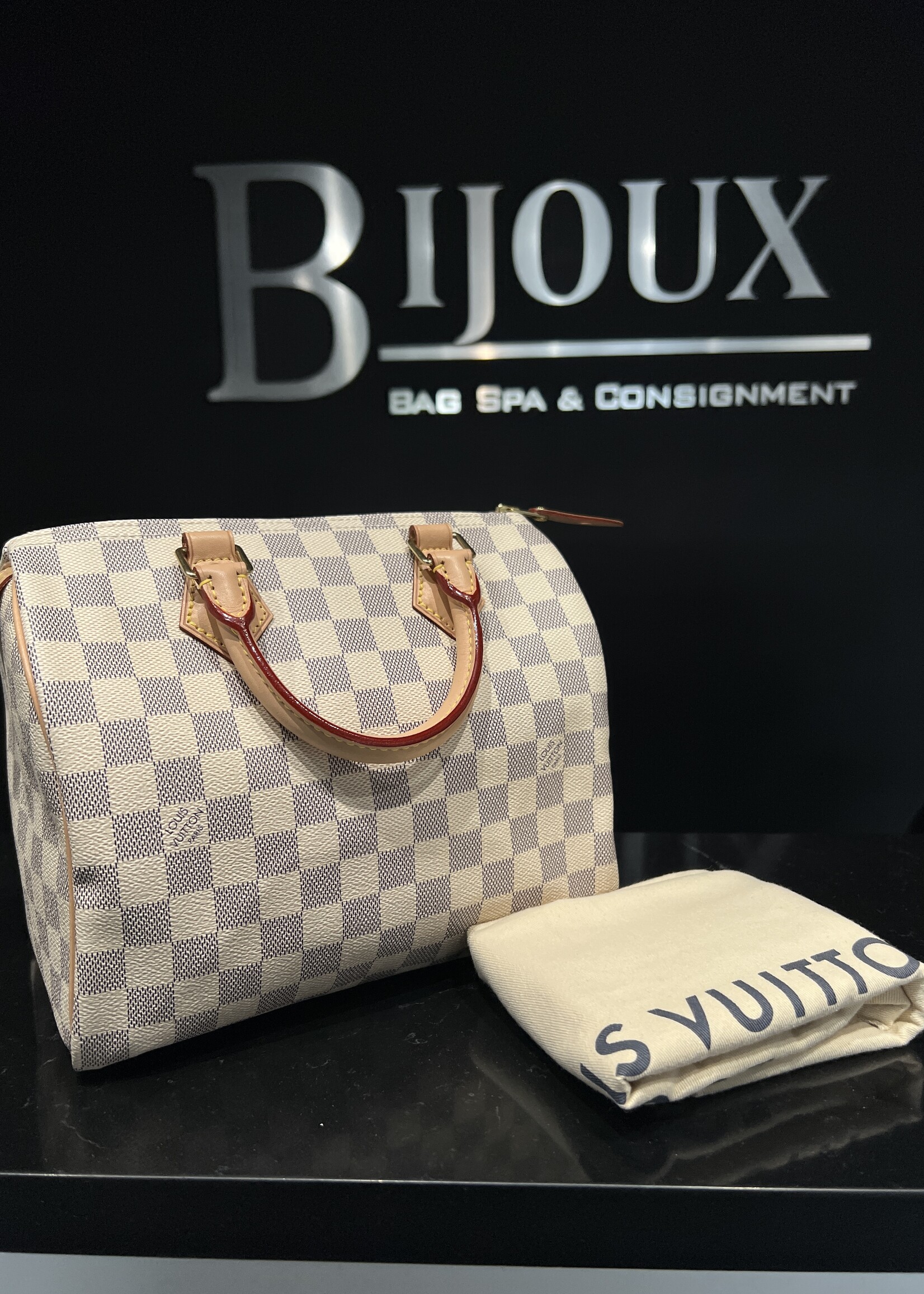 Louis Vuitton SOLD- Louis Vuitton Speedy 25 Azur