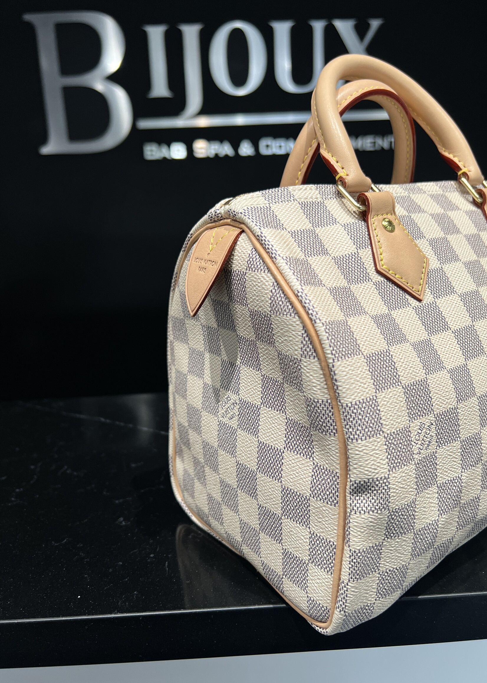 Louis Vuitton SOLD- Louis Vuitton Speedy 25 Azur