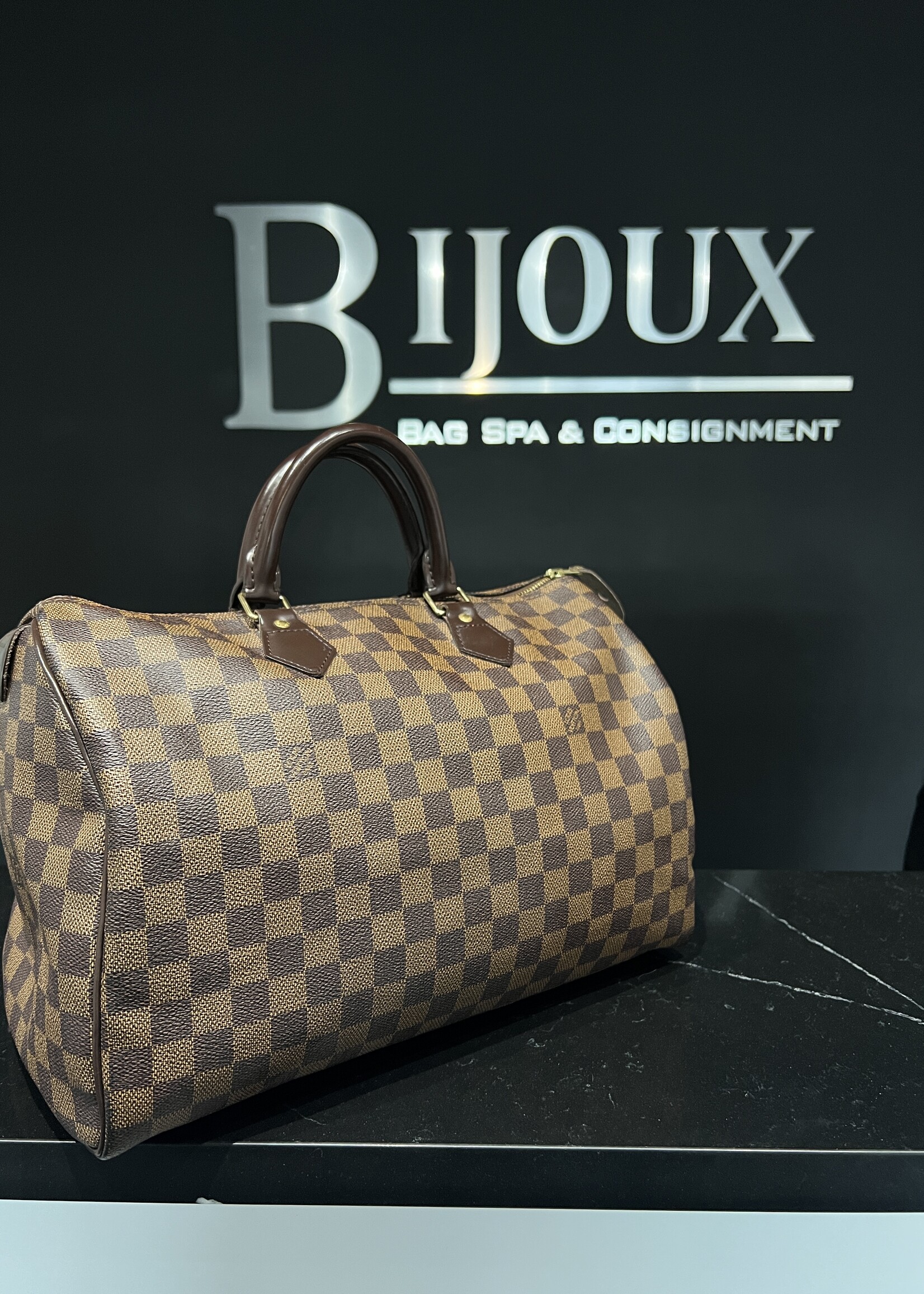 Louis Vuitton SOLD - Louis Vuitton Damier Ebene Speedy 35