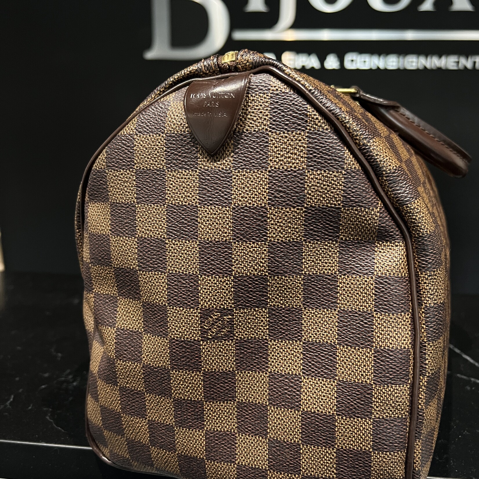 Louis Vuitton SOLD - Louis Vuitton Damier Ebene Speedy 35