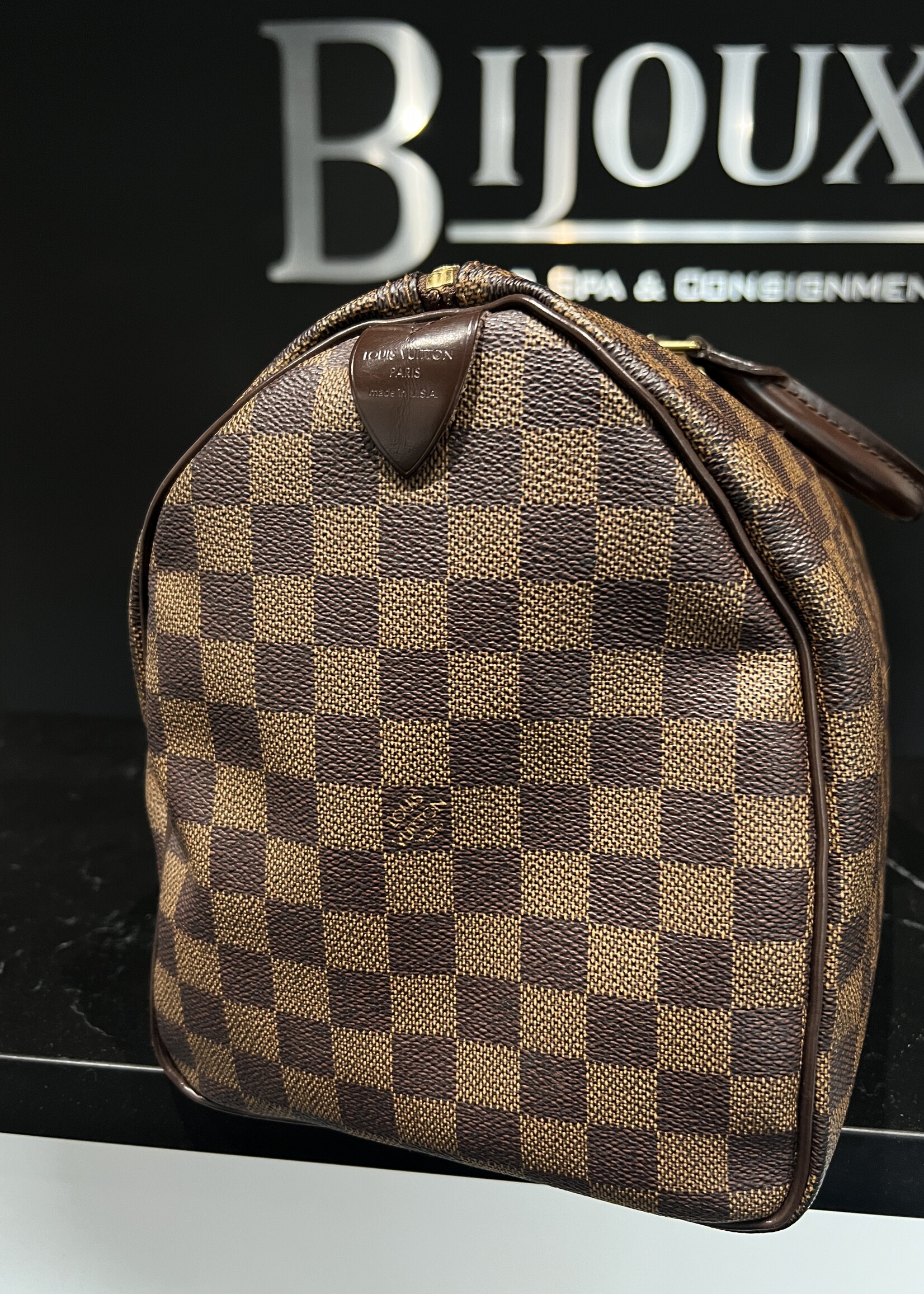 Louis Vuitton SOLD - Louis Vuitton Damier Ebene Speedy 35