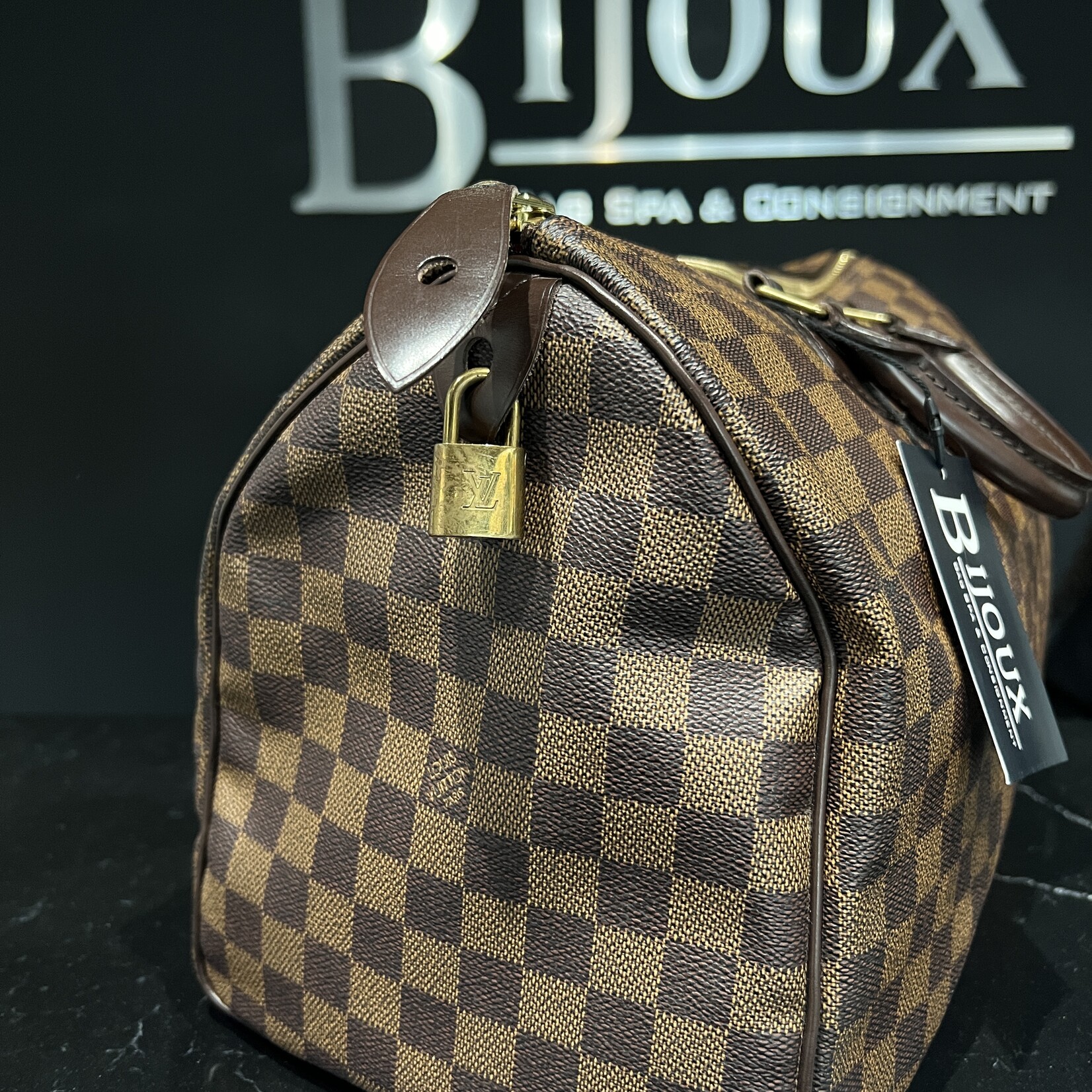 Louis Vuitton SOLD - Louis Vuitton Damier Ebene Speedy 35