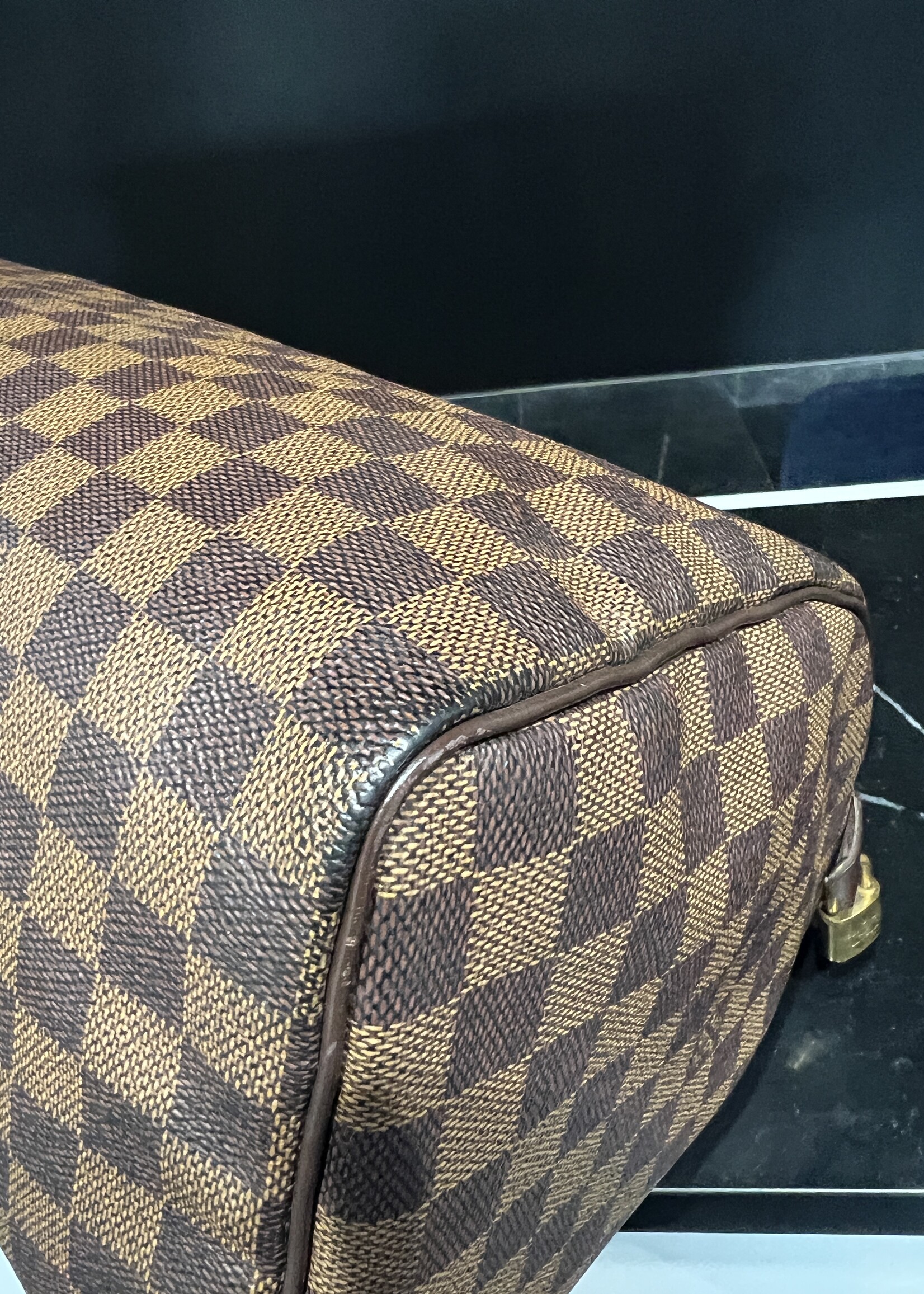 Louis Vuitton SOLD - Louis Vuitton Damier Ebene Speedy 35
