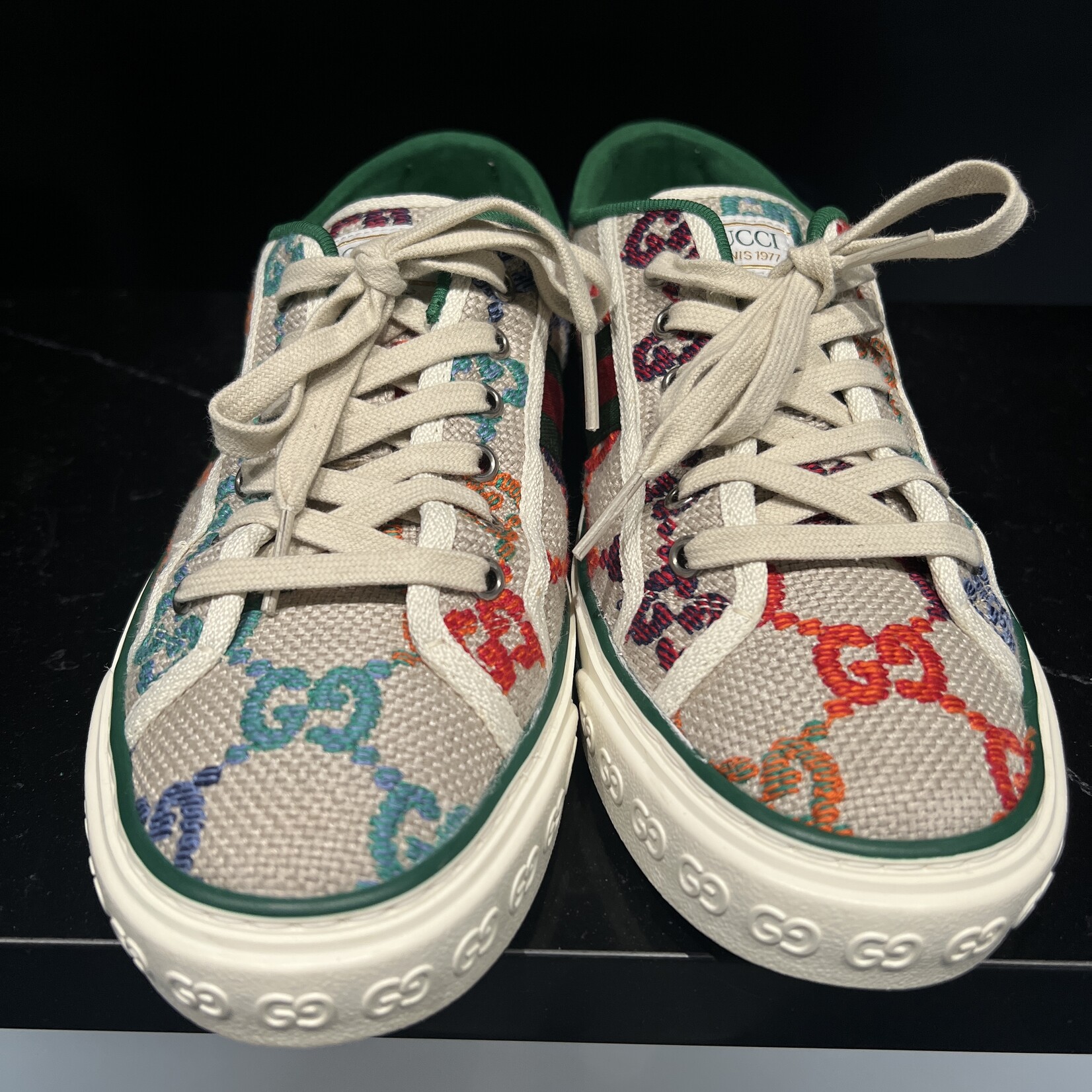 Gucci Gucci 1977 Tennis Multicolor Sneaker - 7 M/ 9 W