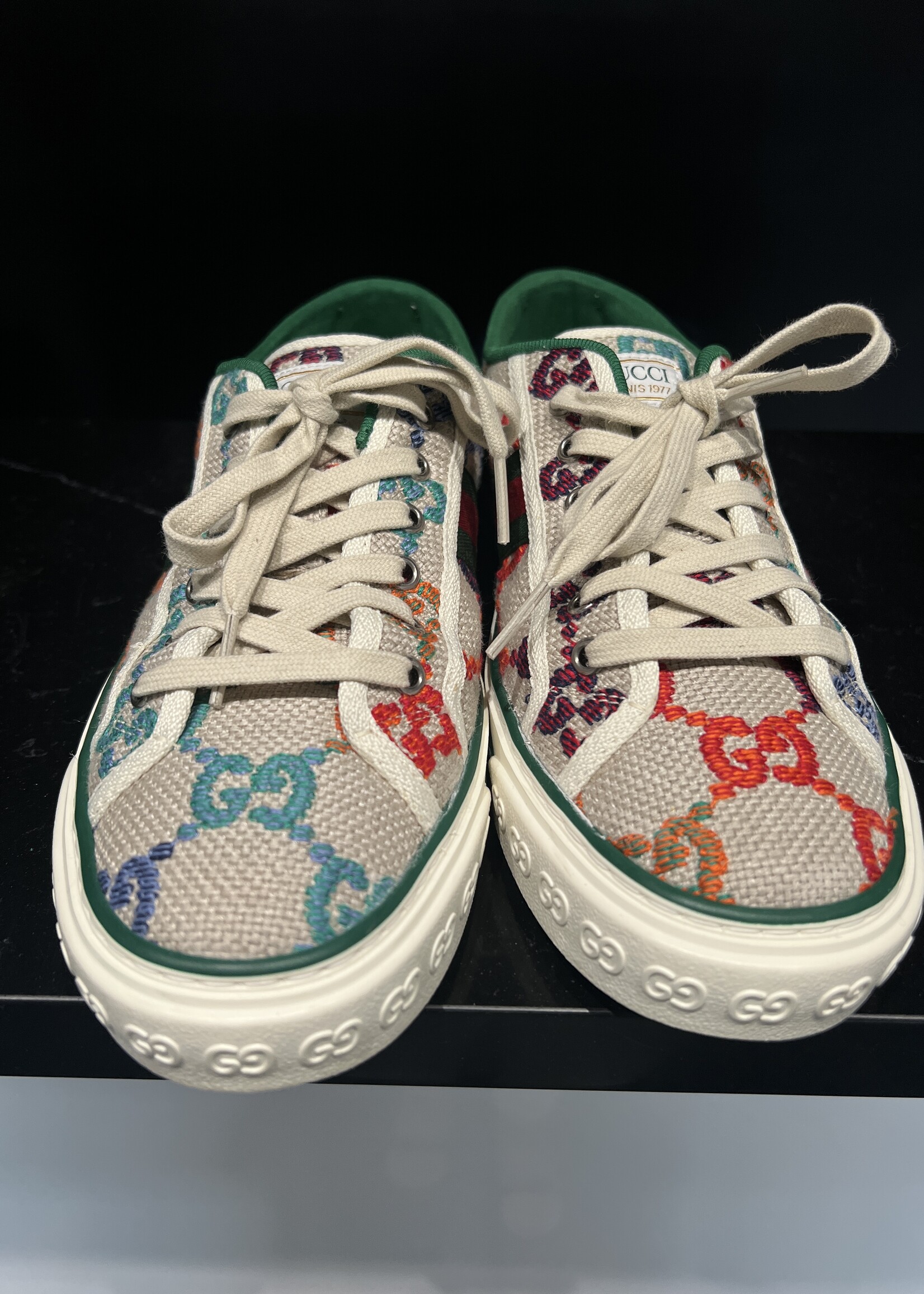 Gucci Gucci 1977 Tennis Multicolor Sneaker - 7 M/ 9 W