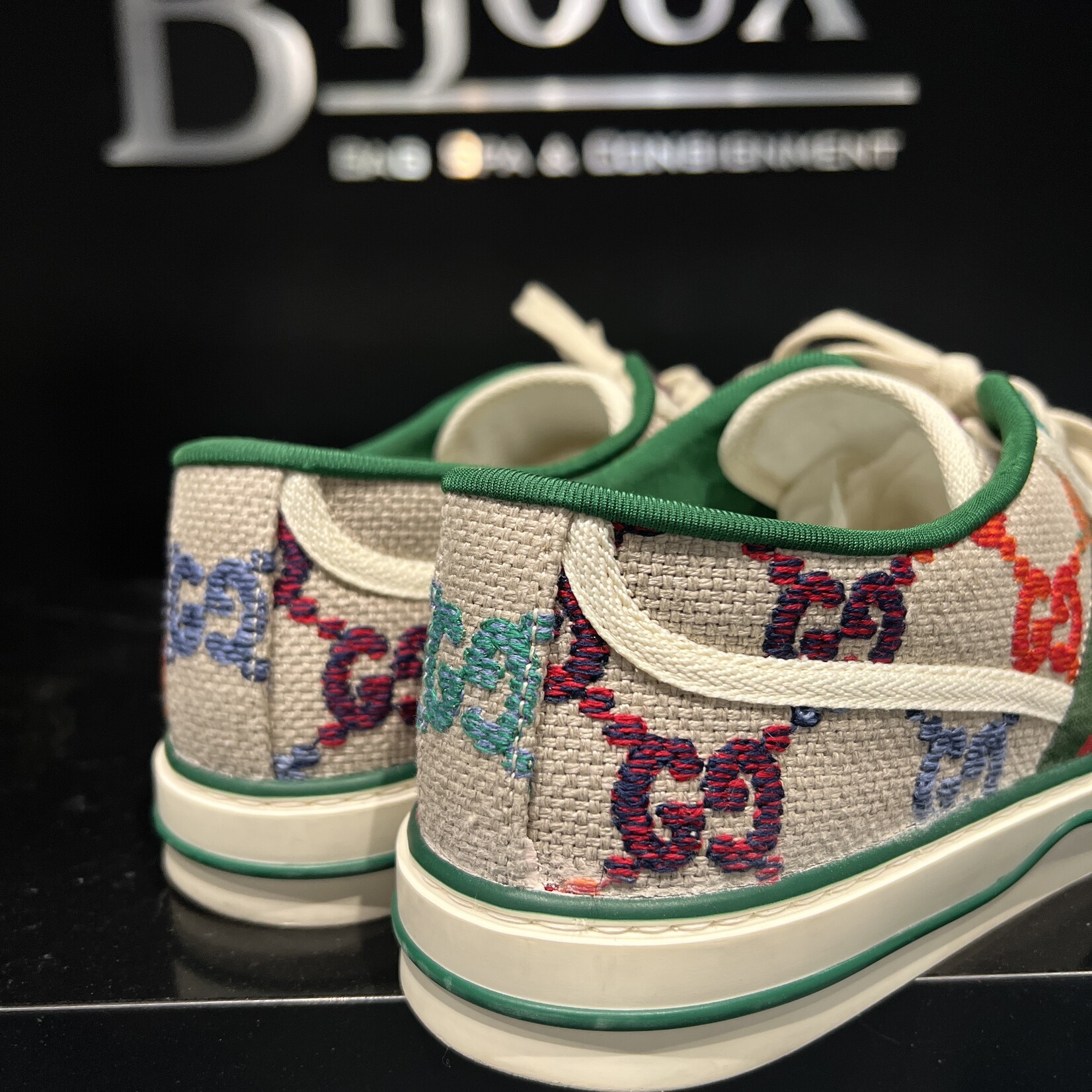 Gucci Gucci 1977 Tennis Multicolor Sneaker - 7 M/ 9 W