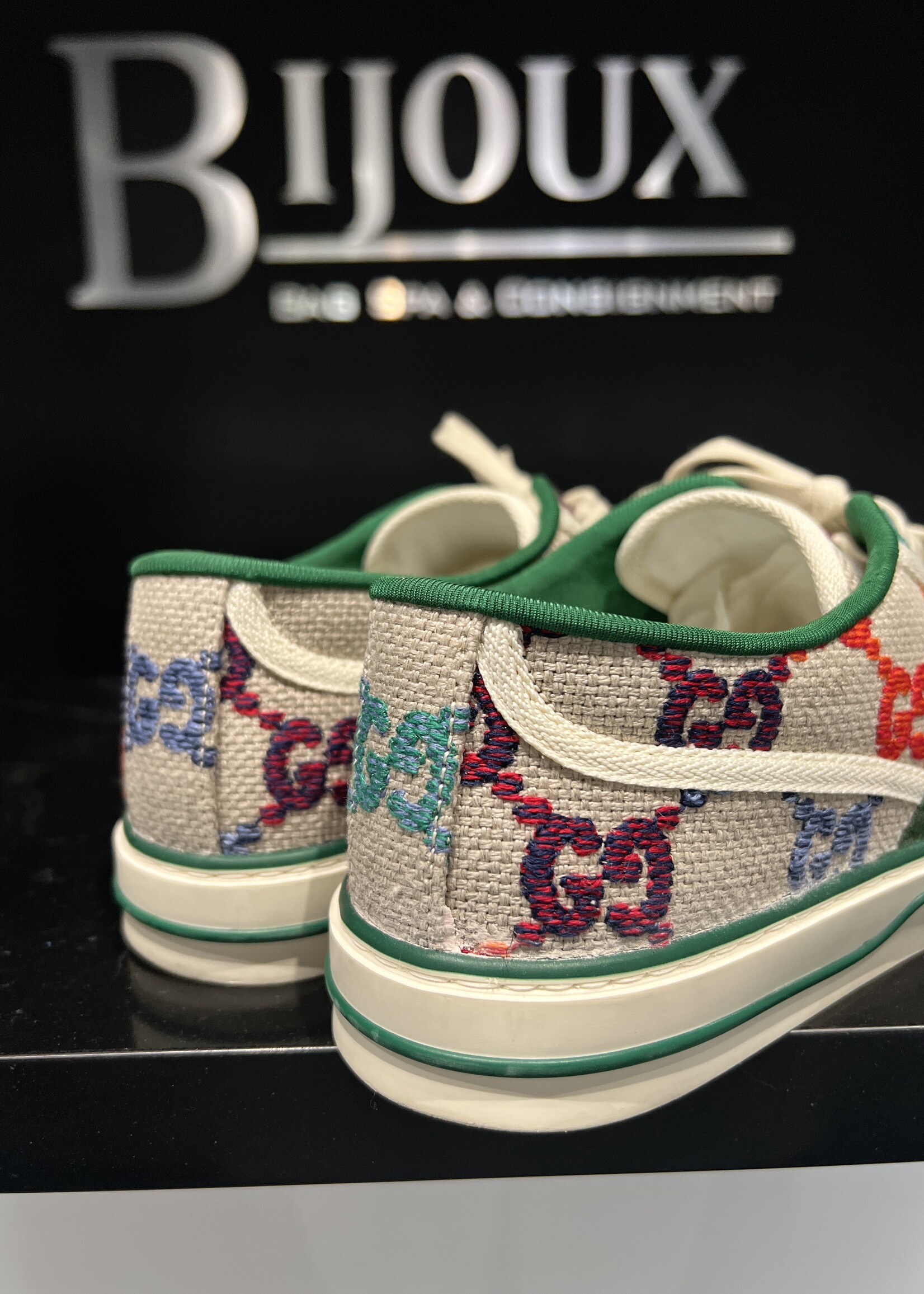 Gucci Gucci 1977 Tennis Multicolor Sneaker - 7 M/ 9 W
