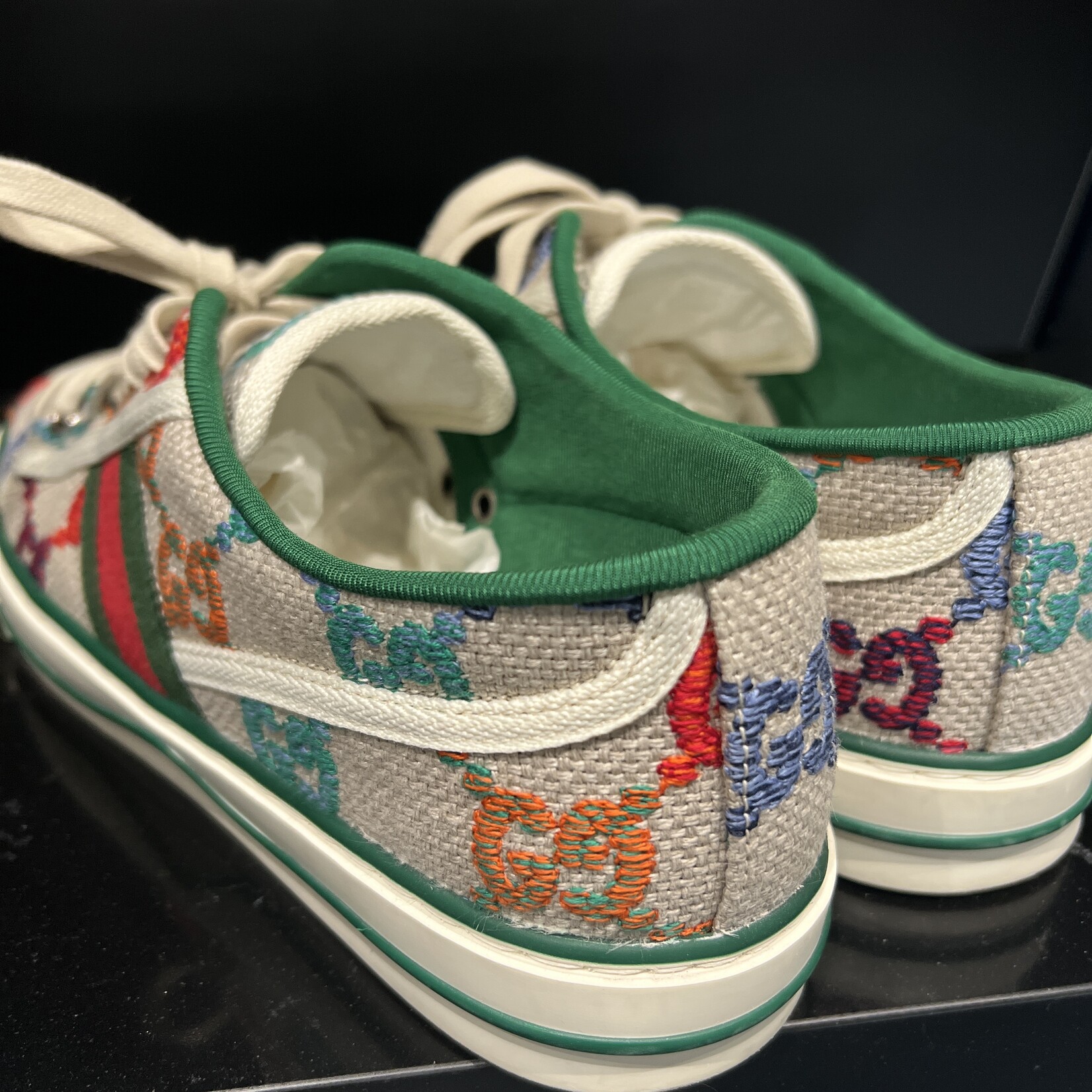 Gucci Gucci 1977 Tennis Multicolor Sneaker - 7 M/ 9 W